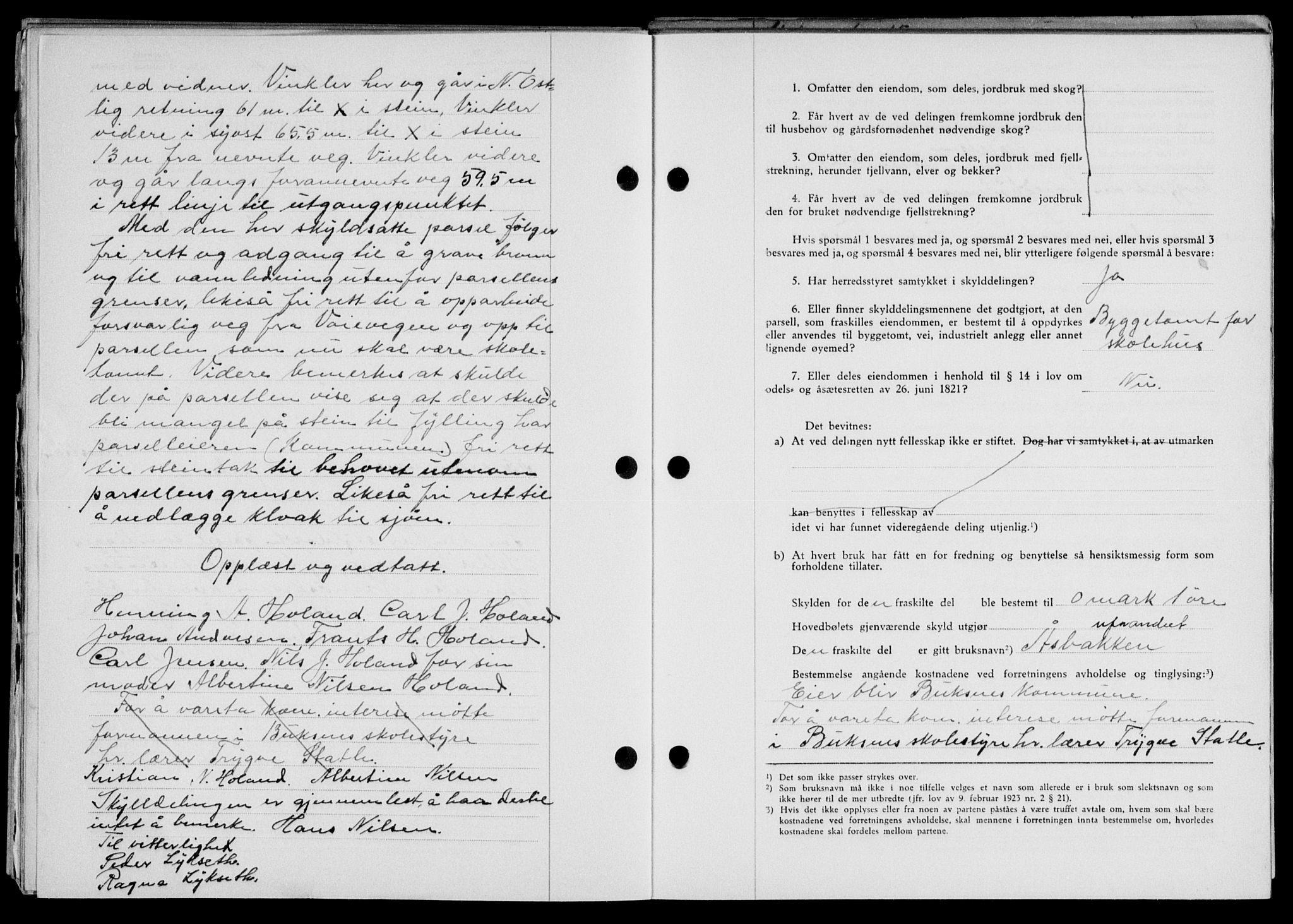 Lofoten sorenskriveri, SAT/A-0017/1/2/2C/L0014a: Mortgage book no. 14a, 1946-1946, Diary no: : 1112/1946