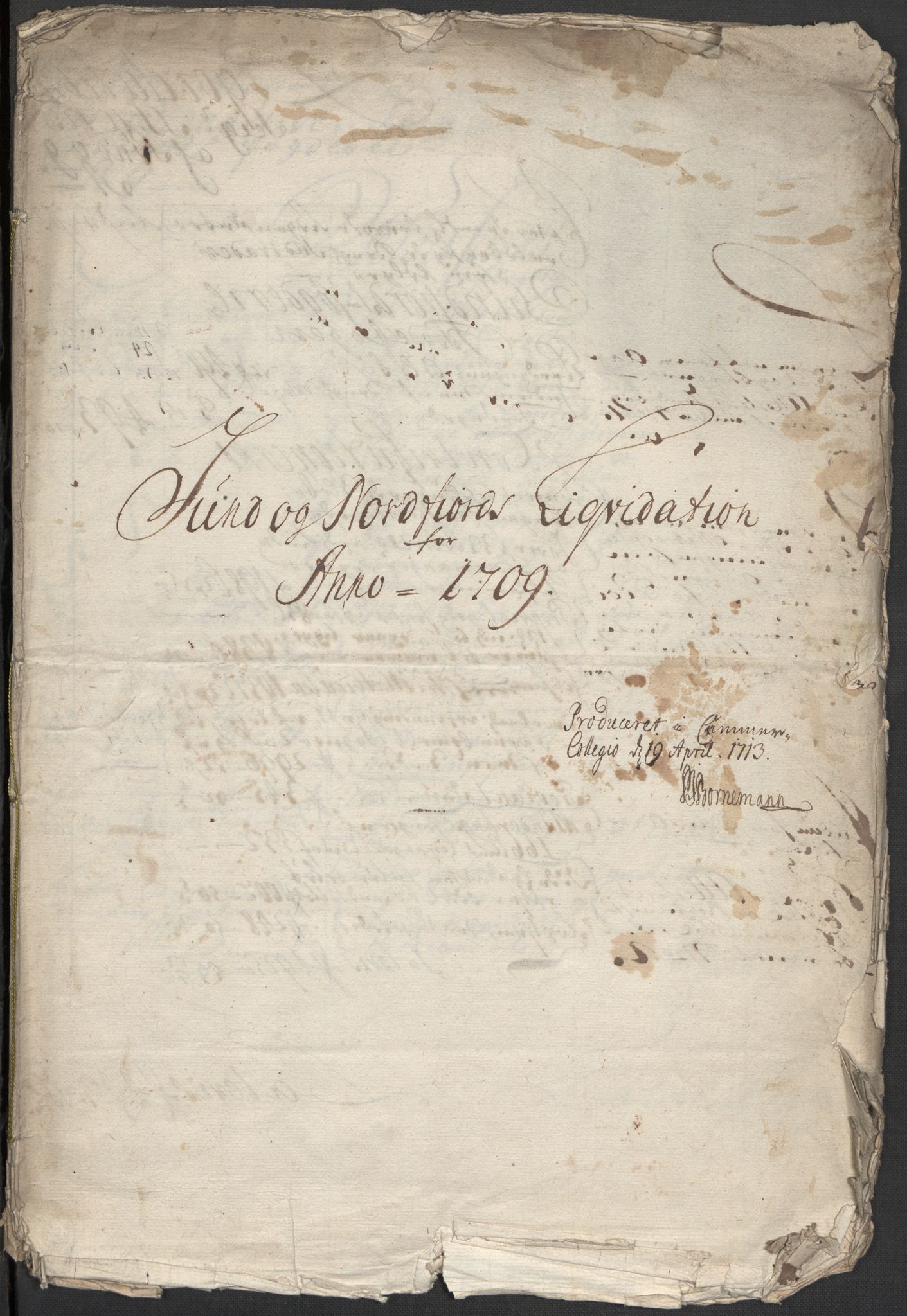 Rentekammeret inntil 1814, Reviderte regnskaper, Fogderegnskap, RA/EA-4092/R53/L3432: Fogderegnskap Sunn- og Nordfjord, 1709, p. 11