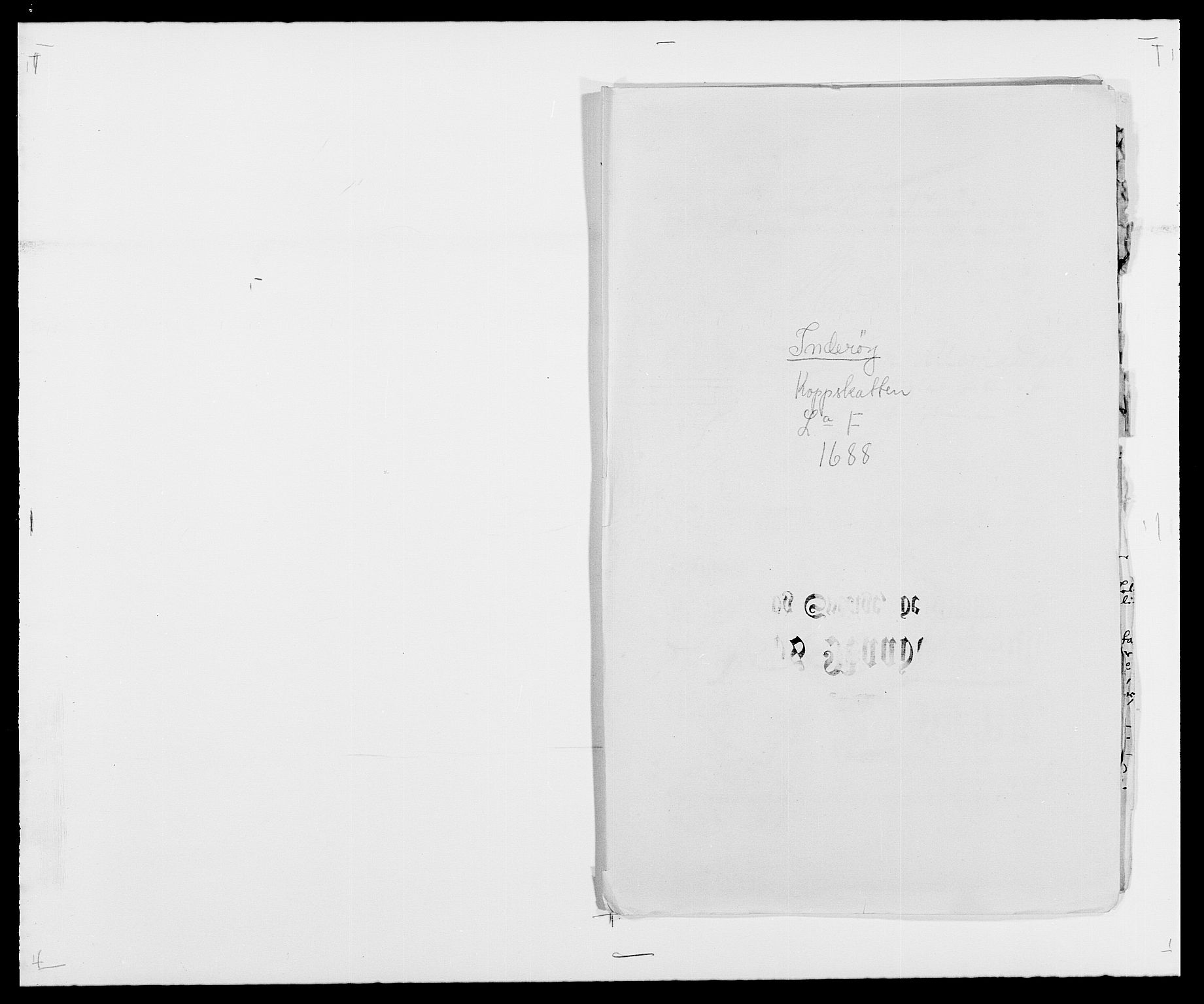 Rentekammeret inntil 1814, Reviderte regnskaper, Fogderegnskap, AV/RA-EA-4092/R63/L4306: Fogderegnskap Inderøy, 1687-1689, p. 268