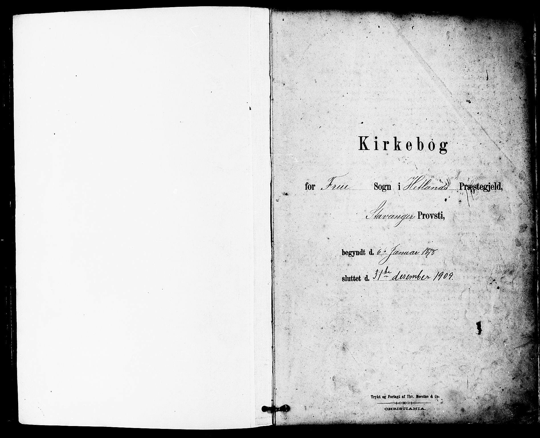 Hetland sokneprestkontor, SAST/A-101826/30/30BB/L0005: Parish register (copy) no. B 5, 1878-1910