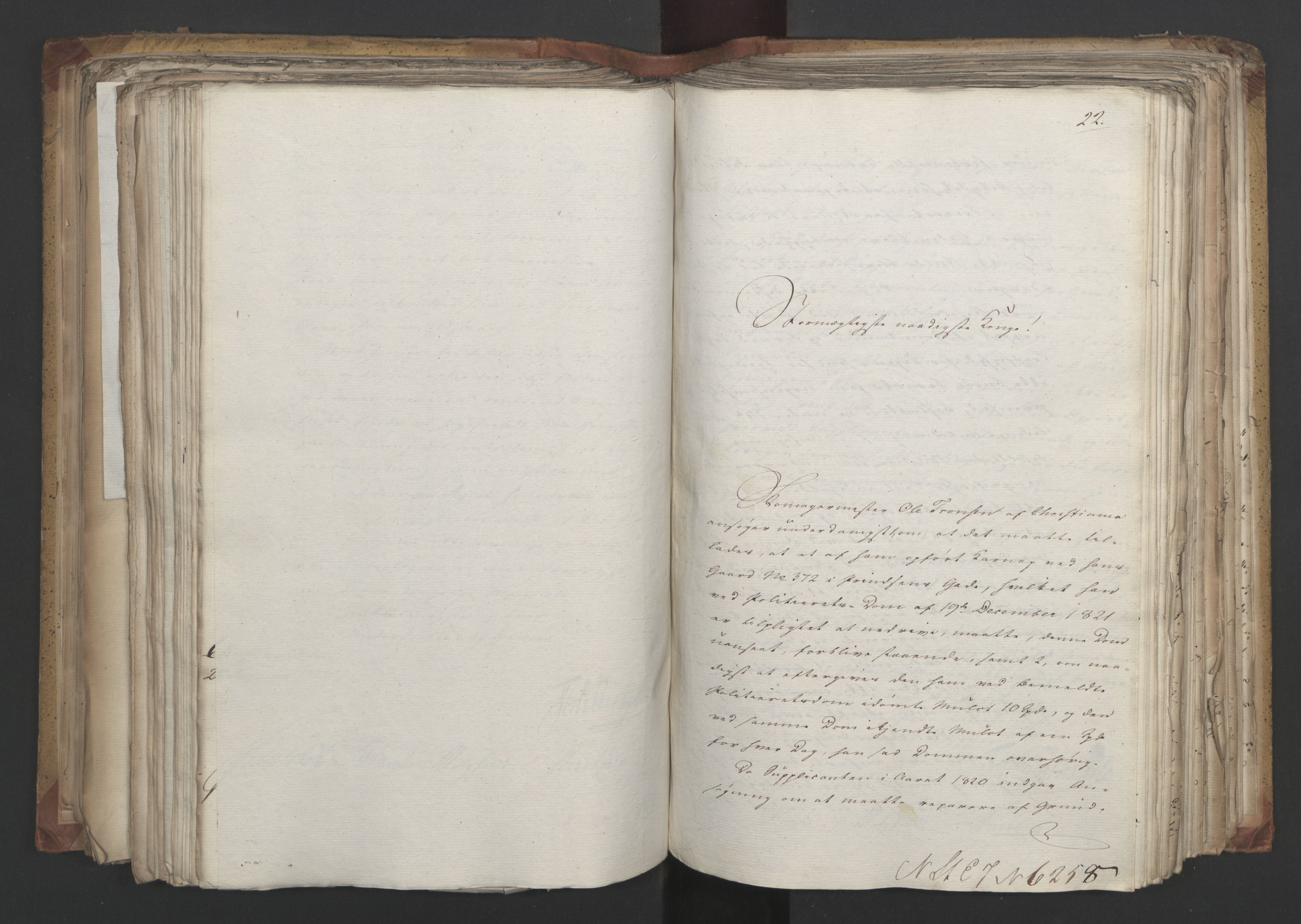 Statsrådsavdelingen i Stockholm, AV/RA-S-1003/D/Da/L0032: Regjeringsinnstillinger nr. 6140-6355, 1822, p. 293