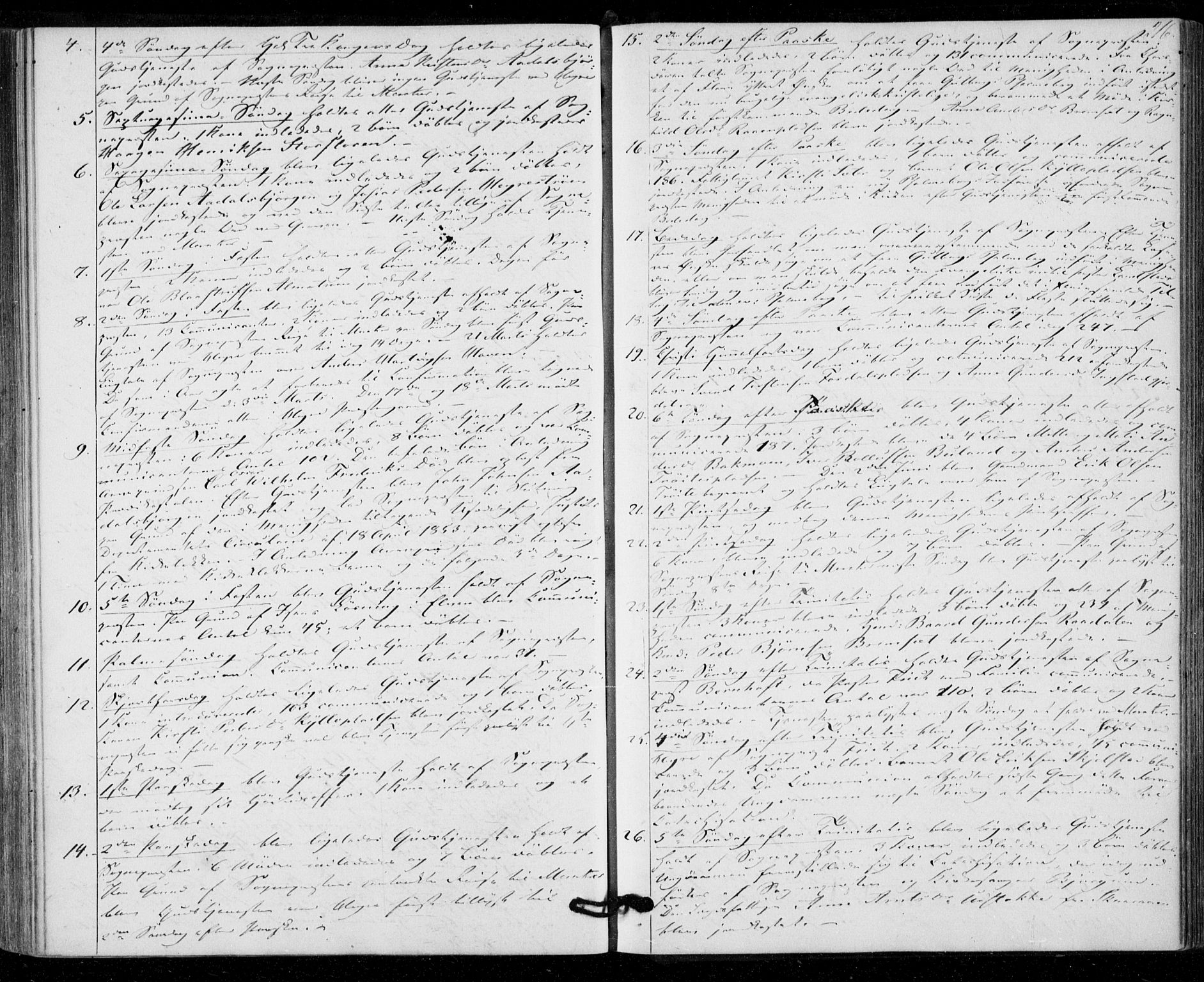 Ministerialprotokoller, klokkerbøker og fødselsregistre - Nord-Trøndelag, AV/SAT-A-1458/703/L0028: Parish register (official) no. 703A01, 1850-1862, p. 216