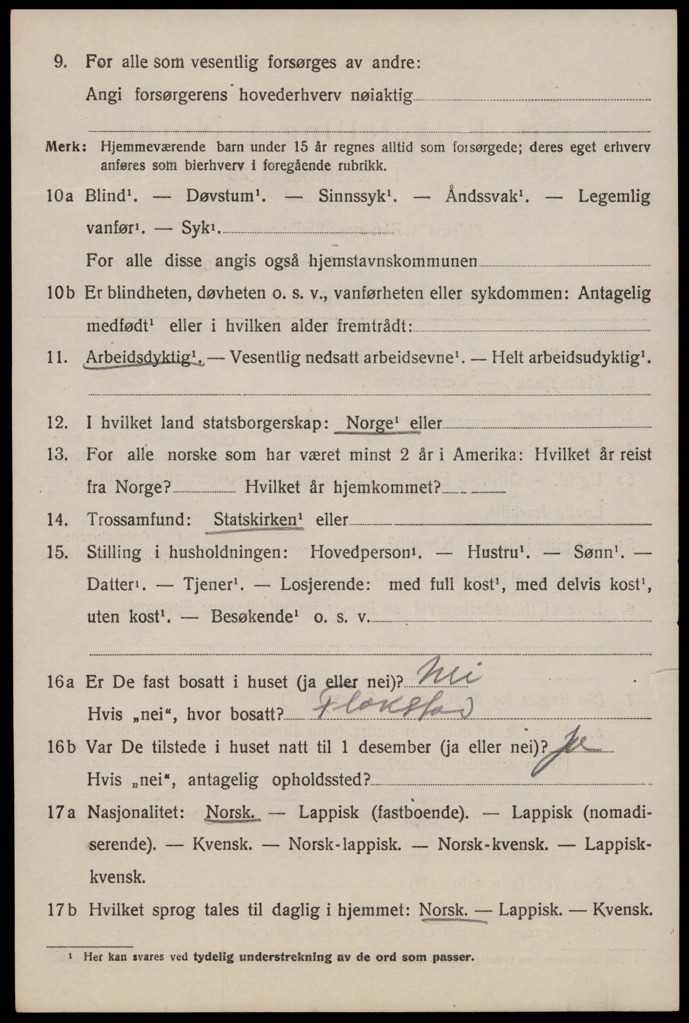 SAT, 1920 census for Hol, 1920, p. 3876