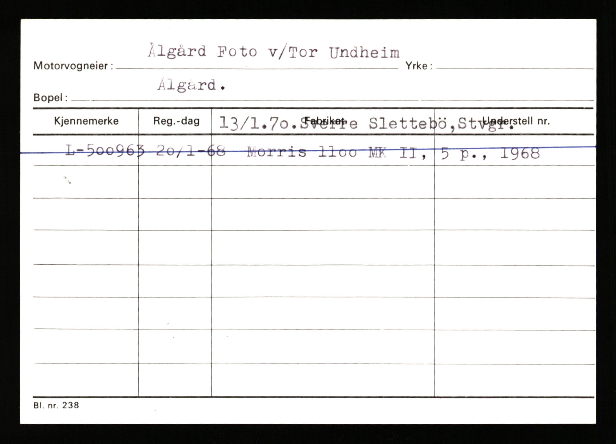 Stavanger trafikkstasjon, AV/SAST-A-101942/0/H/L0044: Øksna - Åmo, 1930-1971, p. 2404