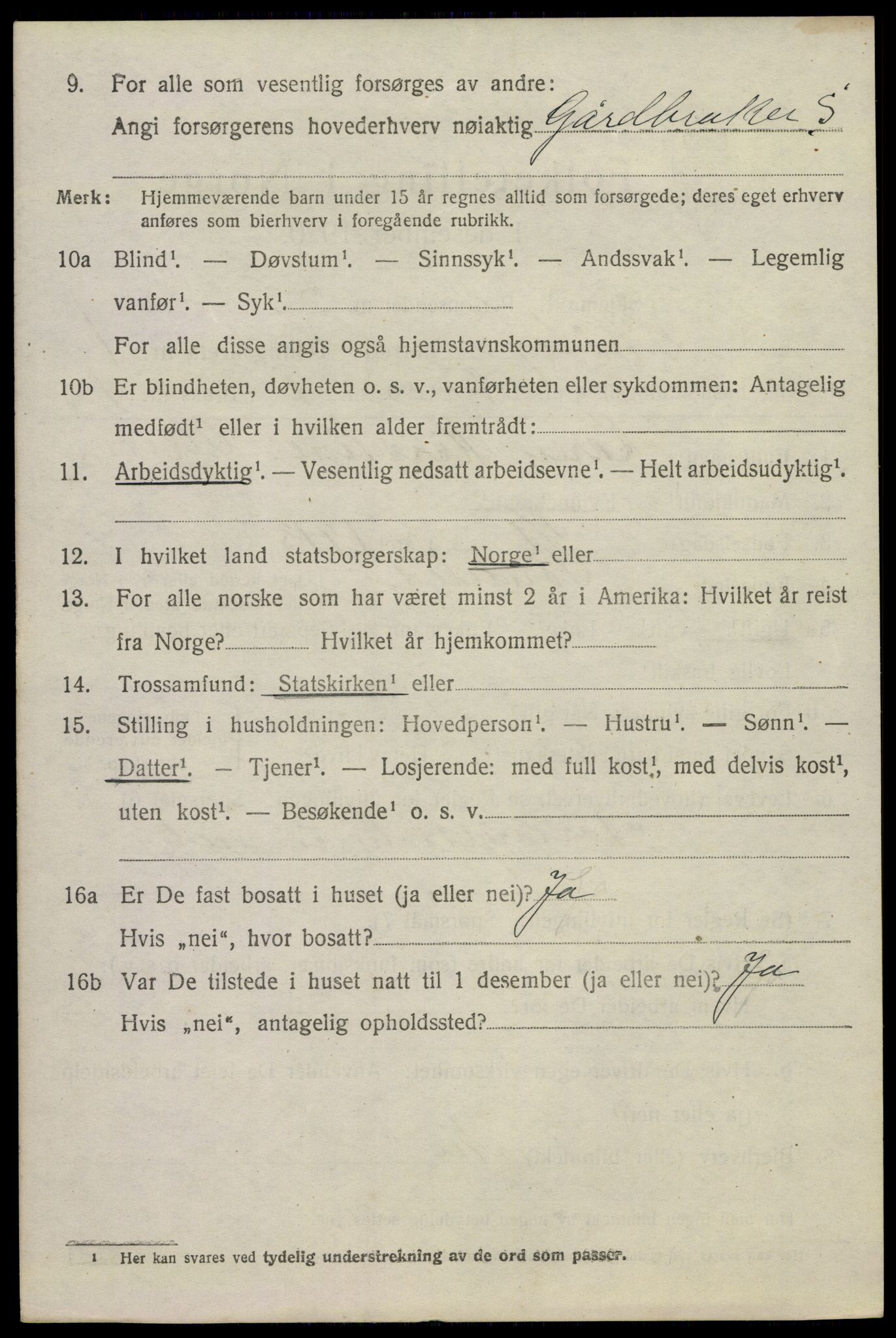 SAKO, 1920 census for Skåtøy, 1920, p. 2225