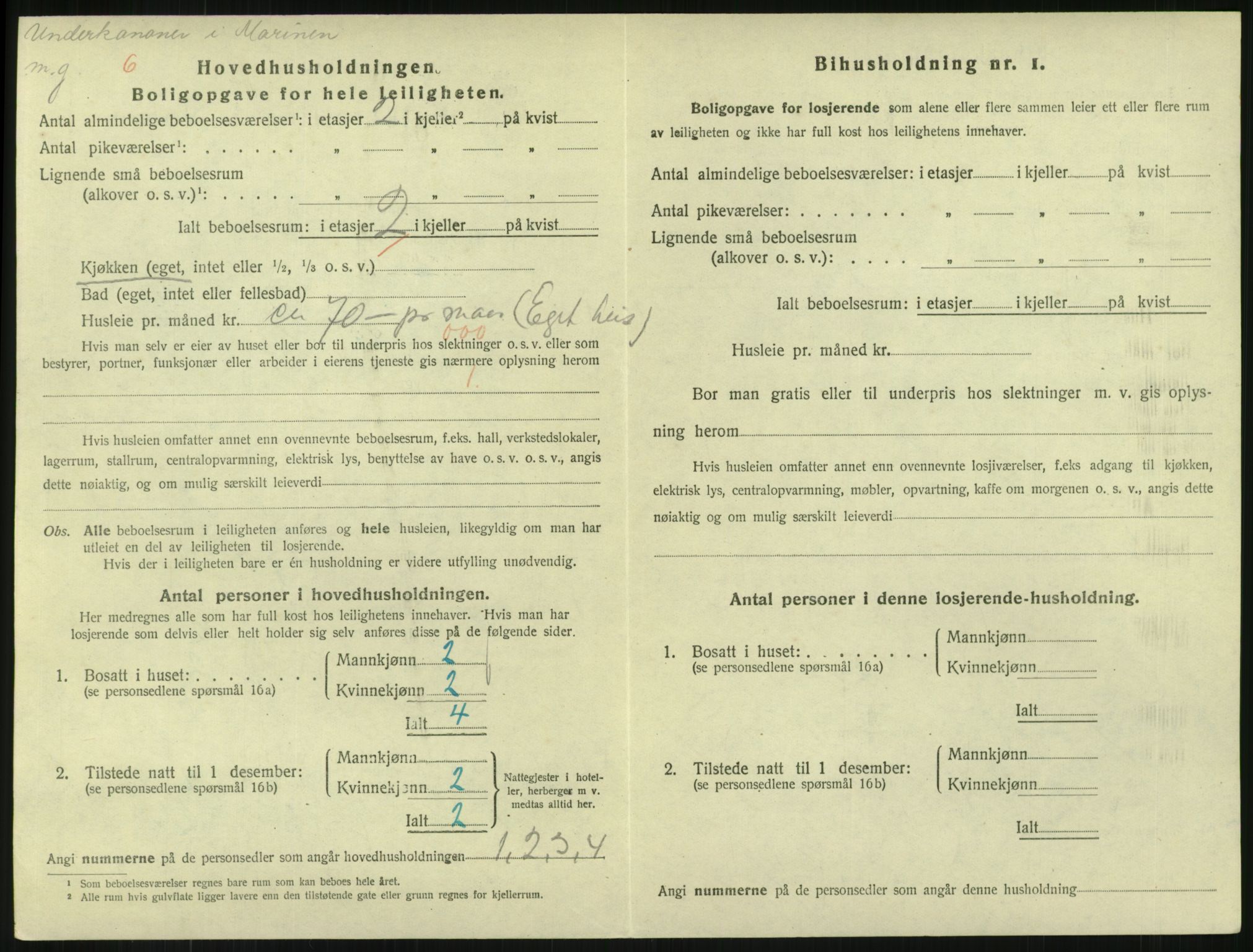 SAKO, 1920 census for Horten, 1920, p. 6080