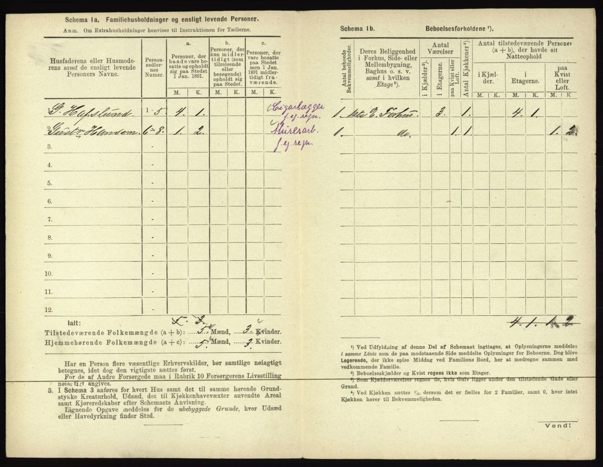 RA, 1891 census for 0602 Drammen, 1891, p. 594