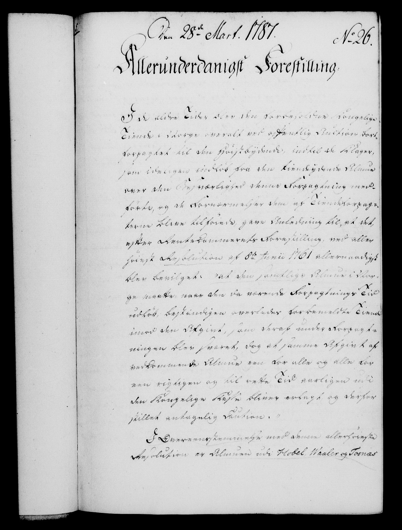 Rentekammeret, Kammerkanselliet, RA/EA-3111/G/Gf/Gfa/L0069: Norsk relasjons- og resolusjonsprotokoll (merket RK 52.69), 1787, p. 208
