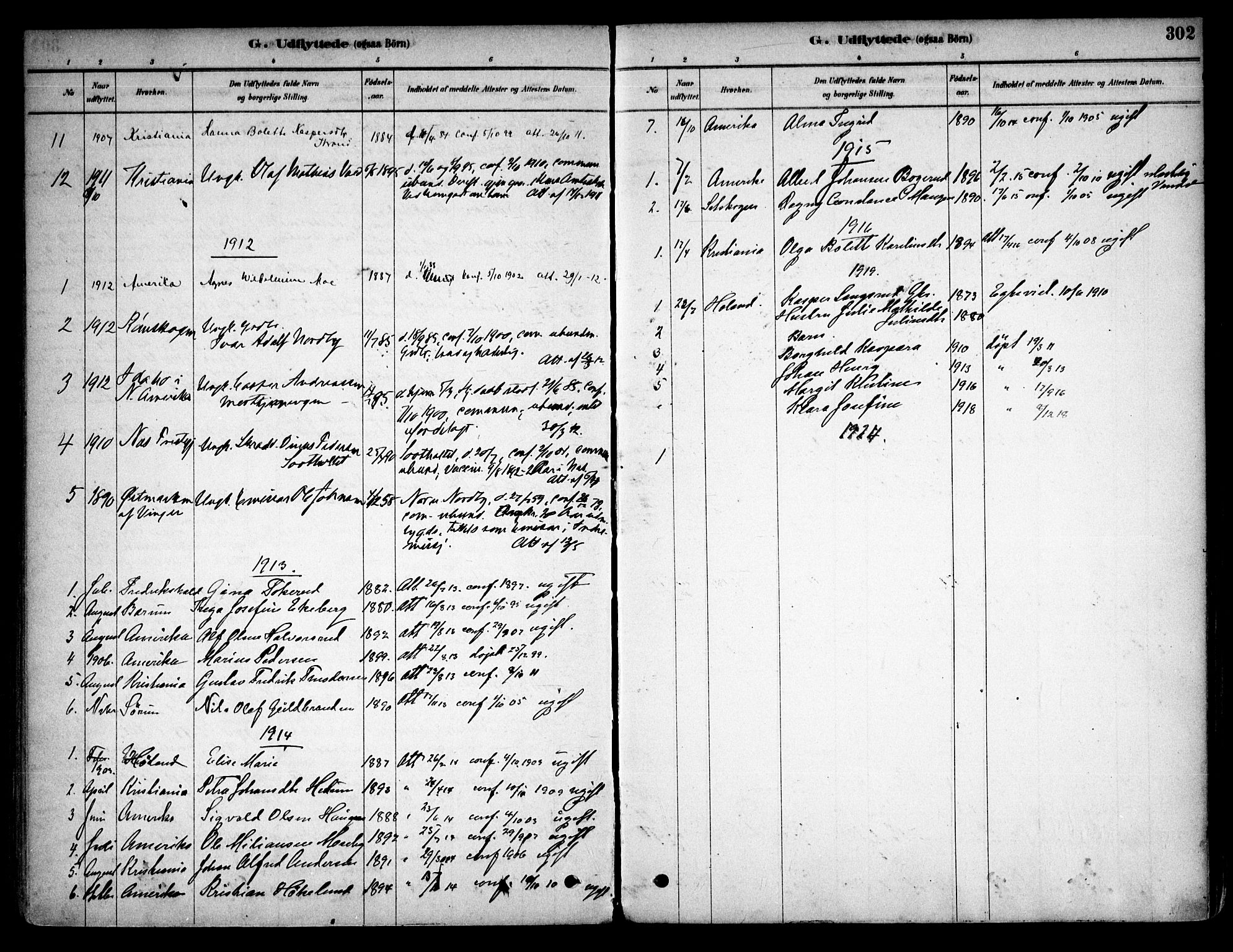 Aurskog prestekontor Kirkebøker, SAO/A-10304a/F/Fa/L0008: Parish register (official) no. I 8, 1878-1937, p. 302