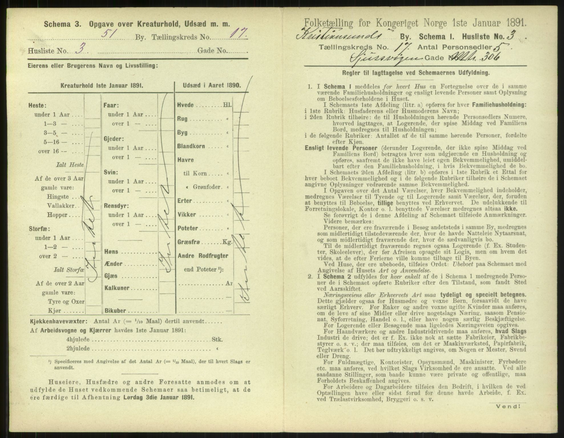 RA, 1891 census for 1503 Kristiansund, 1891, p. 1756