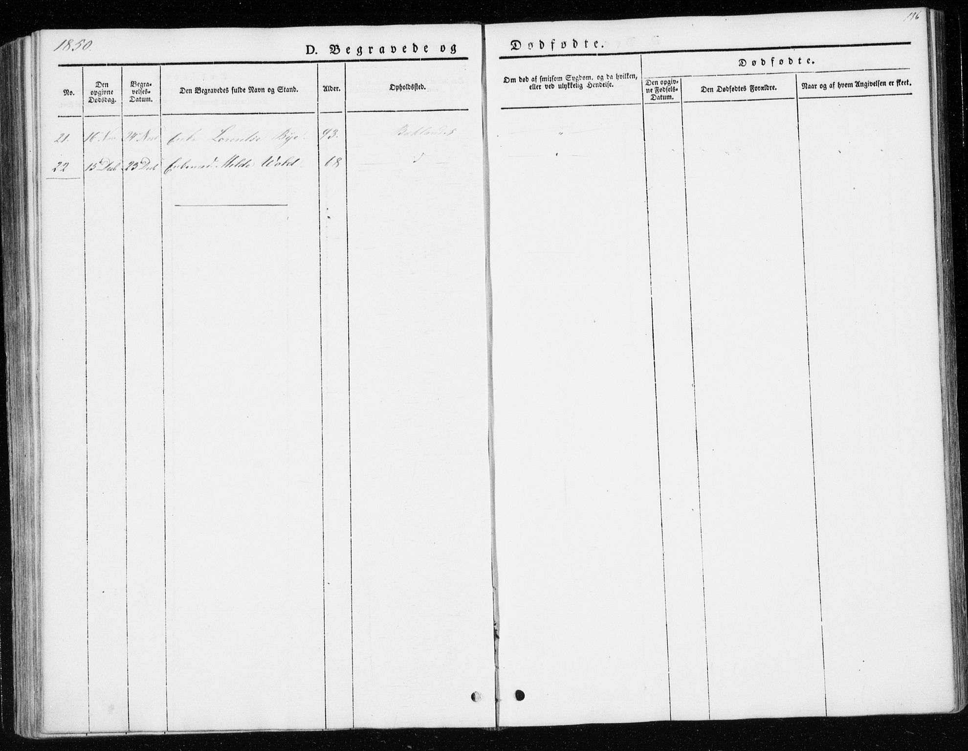 Ministerialprotokoller, klokkerbøker og fødselsregistre - Sør-Trøndelag, SAT/A-1456/604/L0183: Parish register (official) no. 604A04, 1841-1850, p. 136