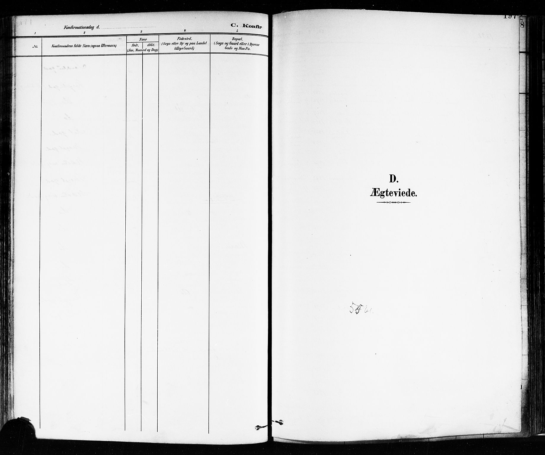 Sarpsborg prestekontor Kirkebøker, SAO/A-2006/F/Fa/L0004: Parish register (official) no. 4, 1892-1899, p. 197