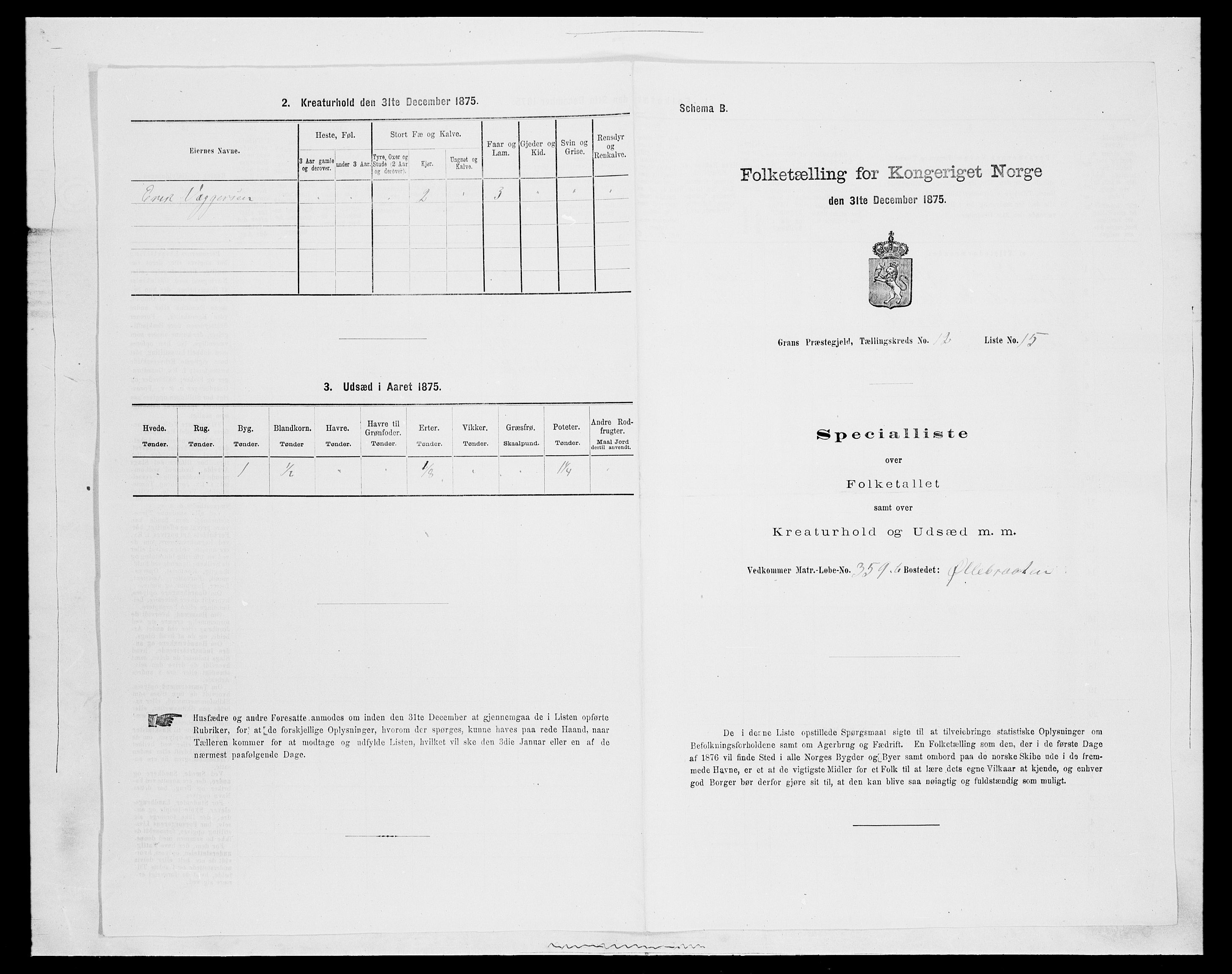SAH, 1875 census for 0534P Gran, 1875, p. 2269
