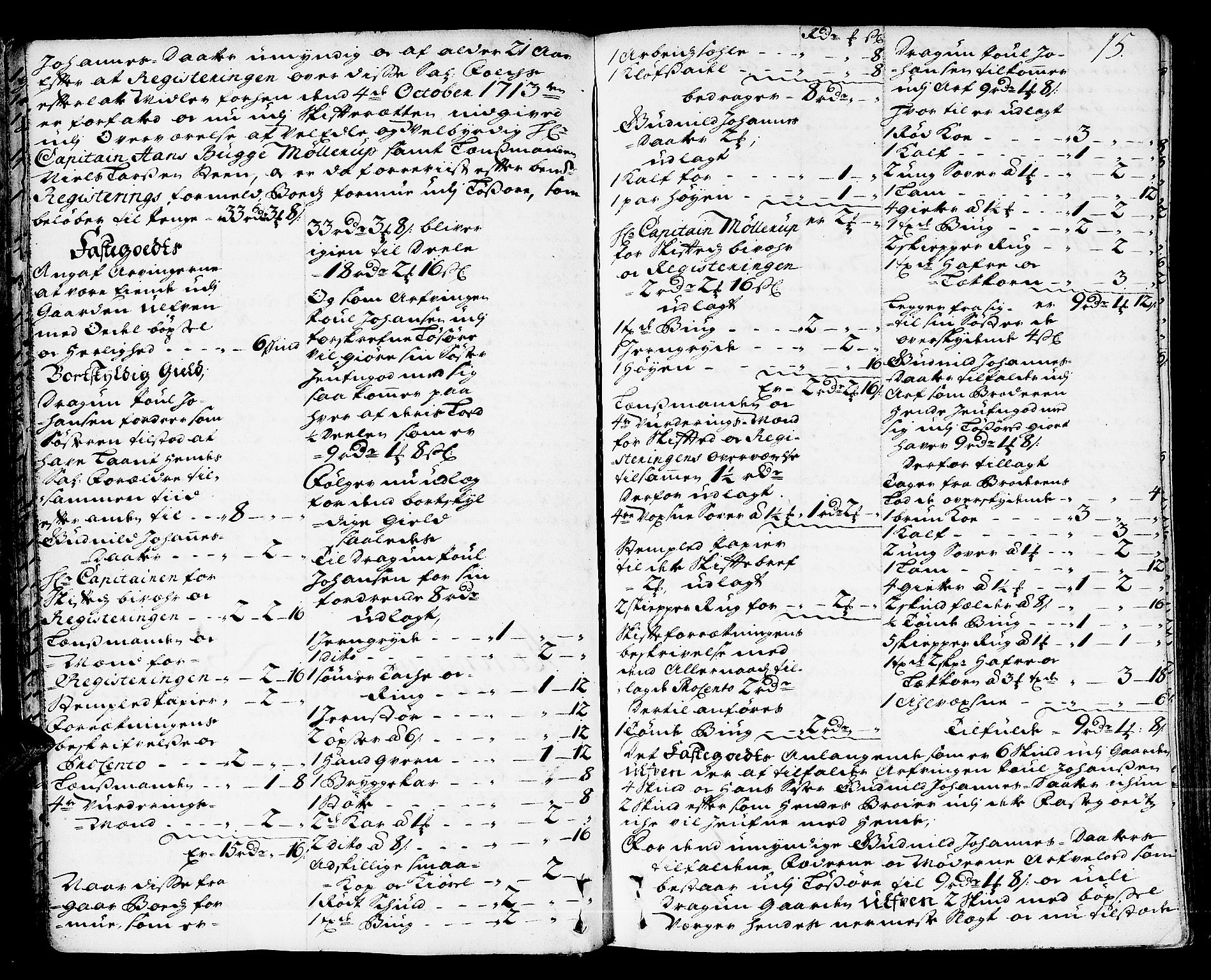 Hedemarken sorenskriveri, AV/SAH-TING-034/J/Ja/L0005: Skifteprotokoll, 1713-1721, p. 14b-15a