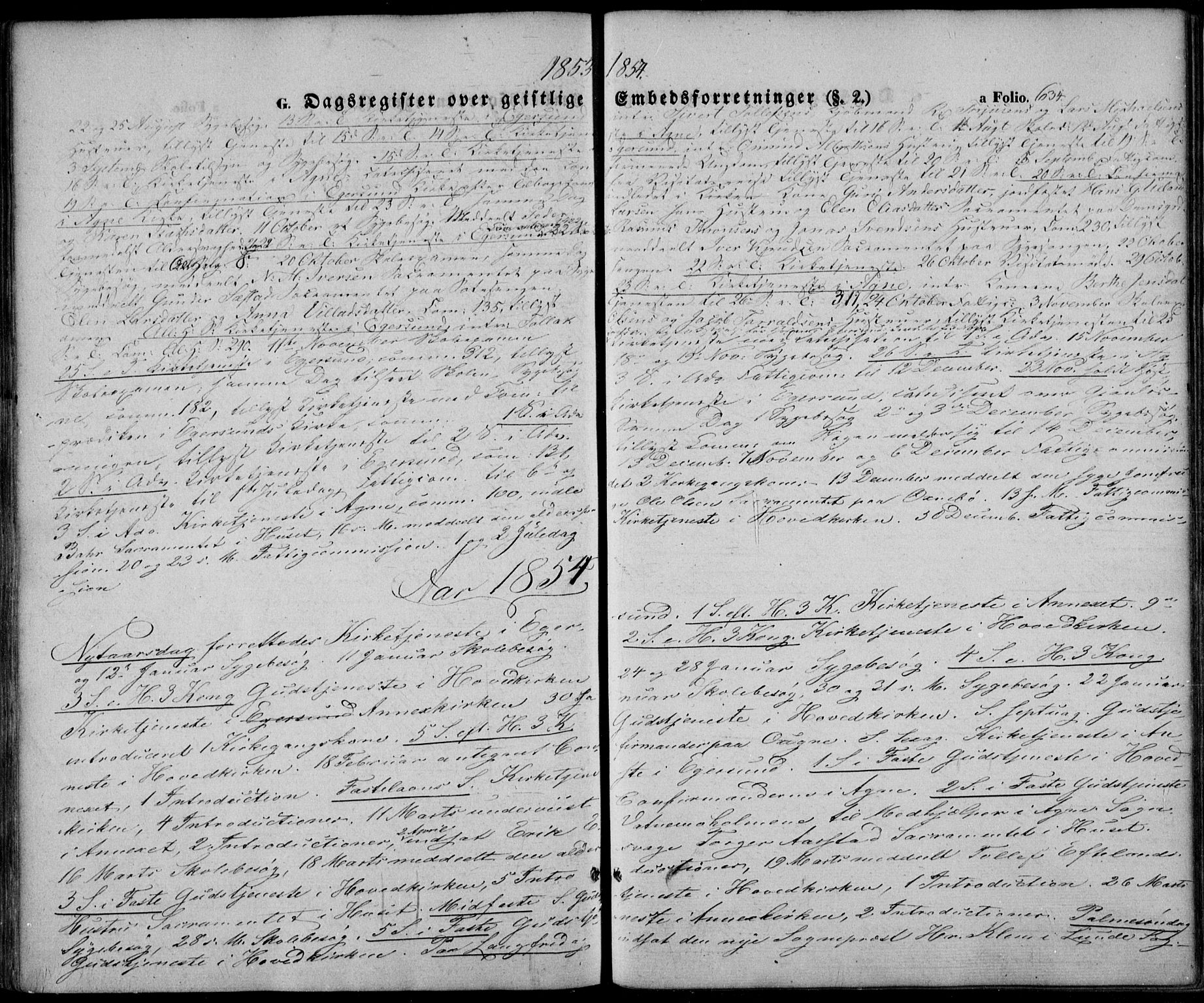 Eigersund sokneprestkontor, AV/SAST-A-101807/S08/L0013: Parish register (official) no. A 12.2, 1850-1865, p. 634