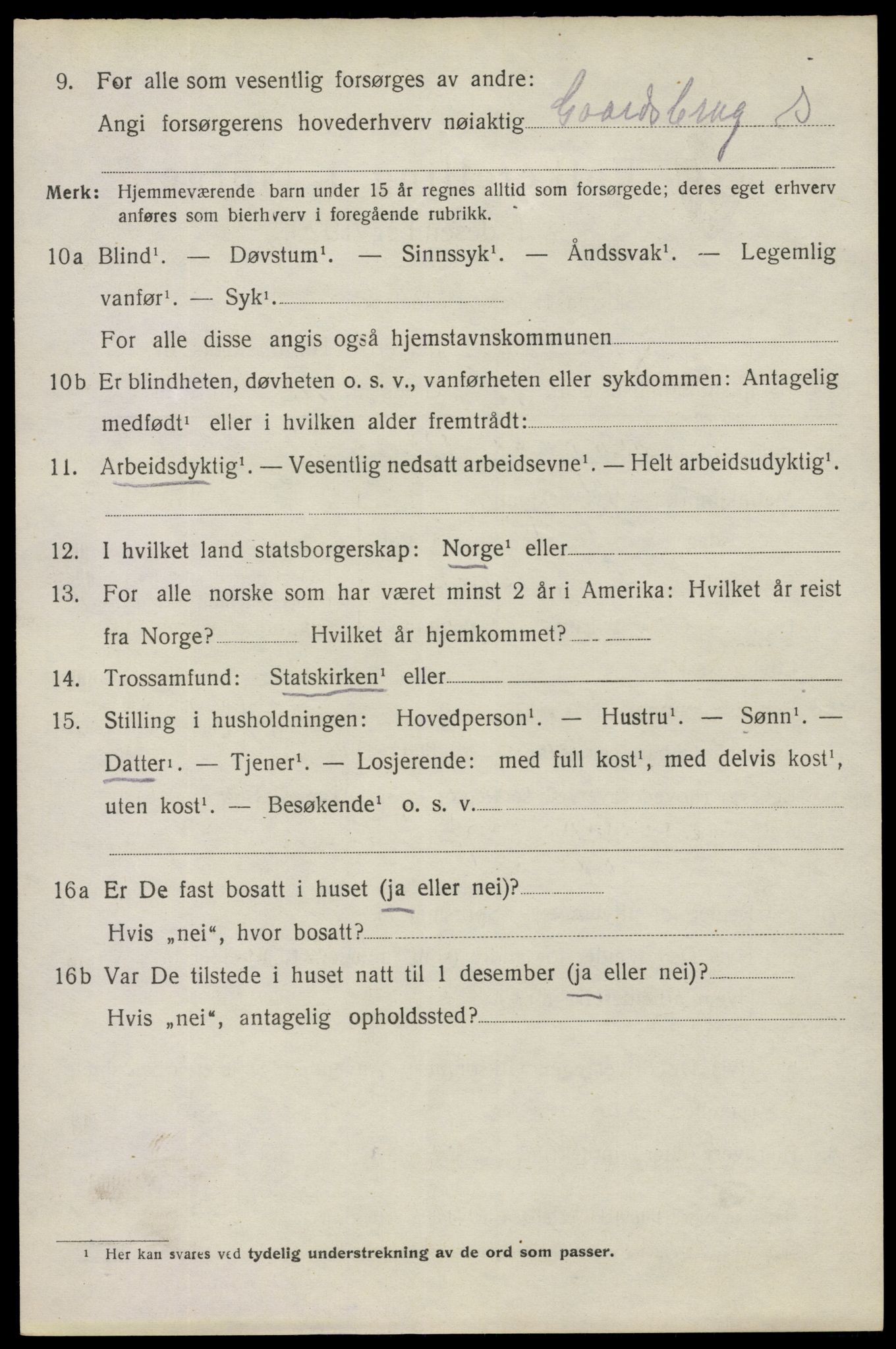 SAO, 1920 census for Skiptvet, 1920, p. 5122