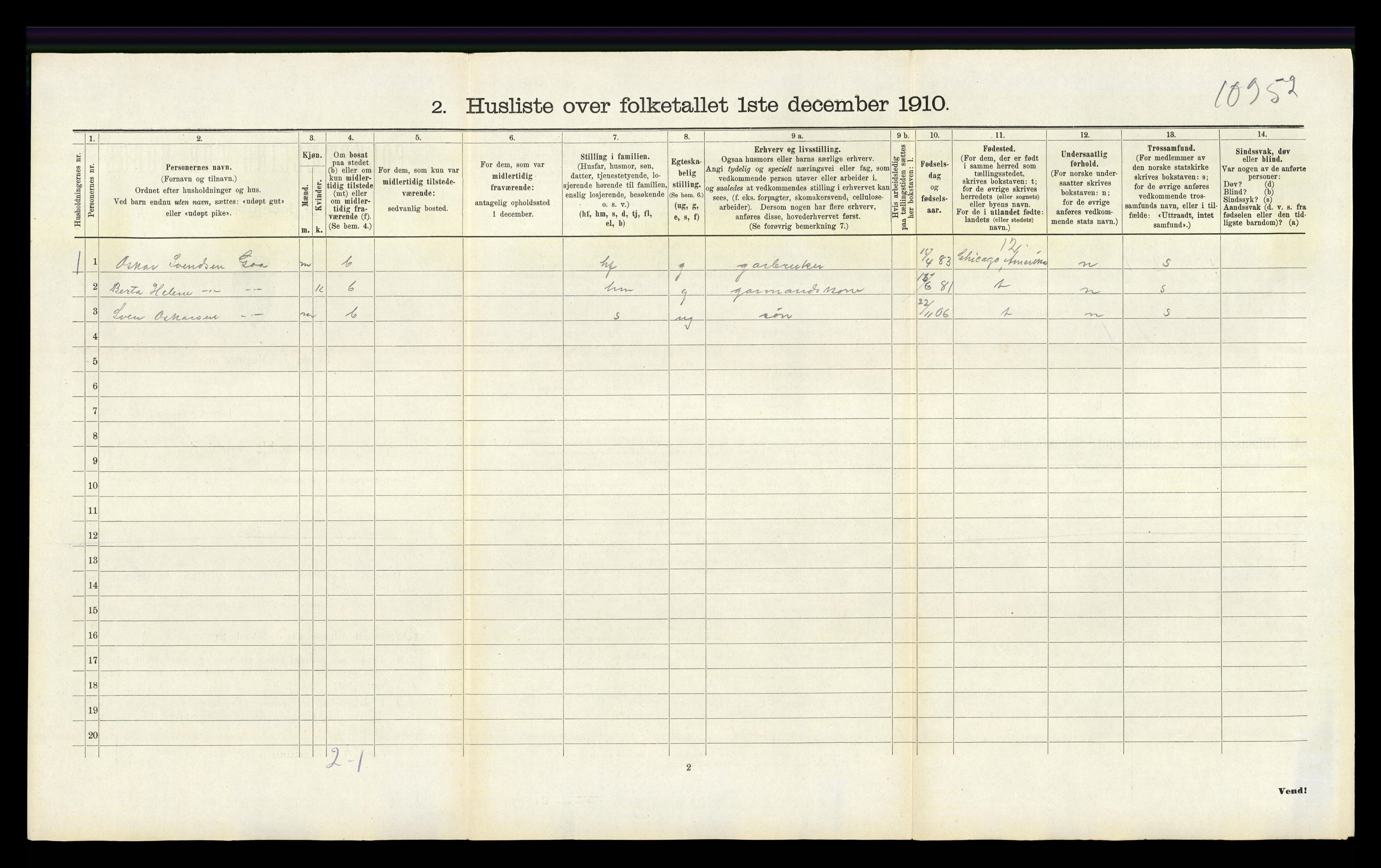 RA, 1910 census for Hetland, 1910, p. 1794