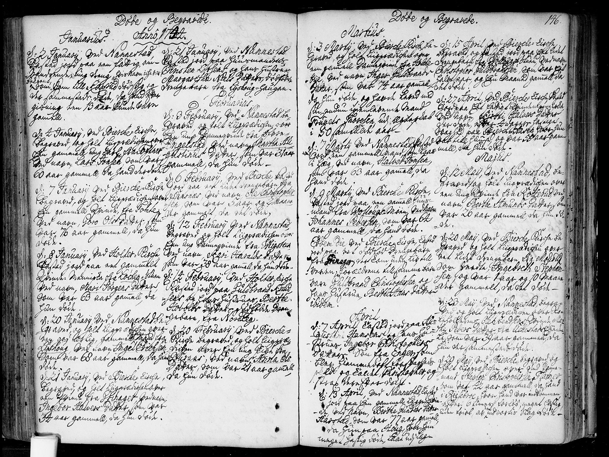 Nannestad prestekontor Kirkebøker, SAO/A-10414a/F/Fa/L0006: Parish register (official) no. I 6, 1739-1754, p. 146