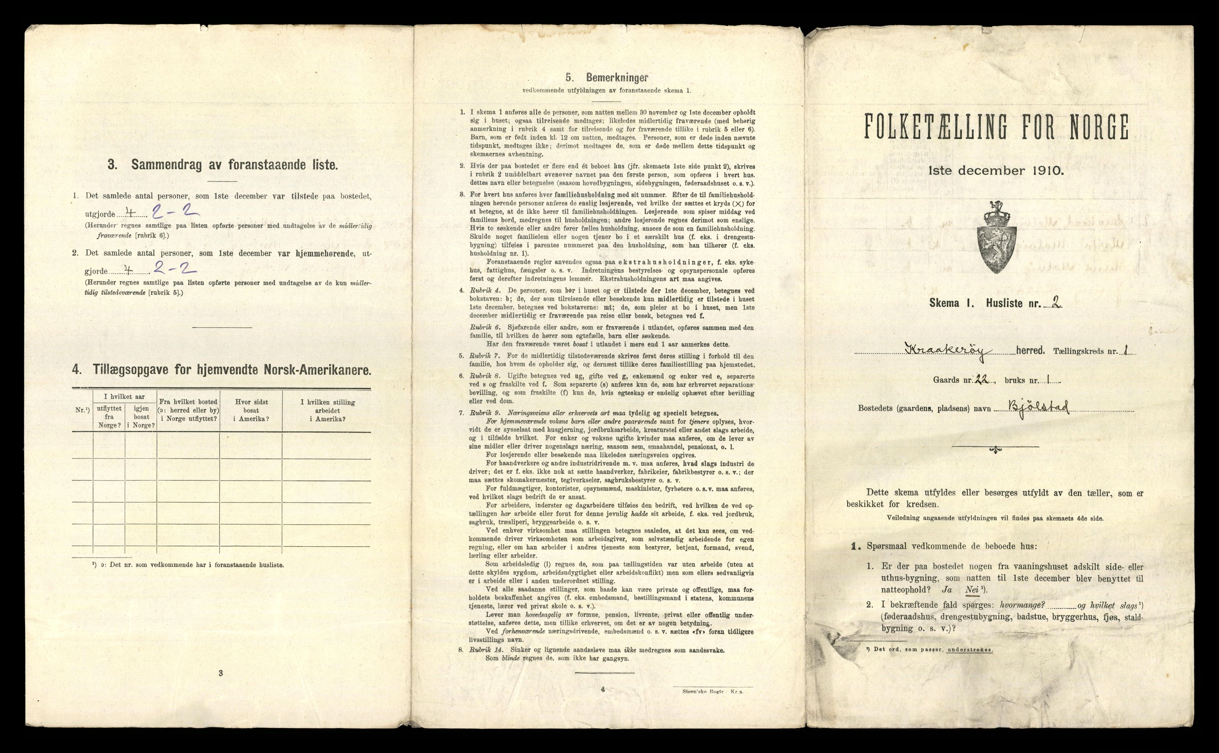 RA, 1910 census for Kråkerøy, 1910, p. 34
