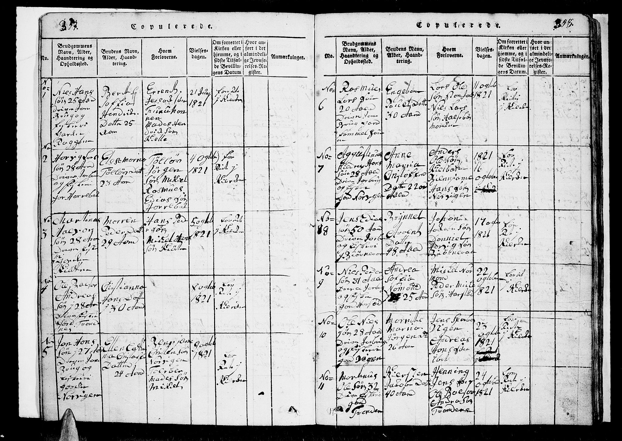 Trondenes sokneprestkontor, SATØ/S-1319/H/Hb/L0003klokker: Parish register (copy) no. 3, 1820-1834, p. 357-358