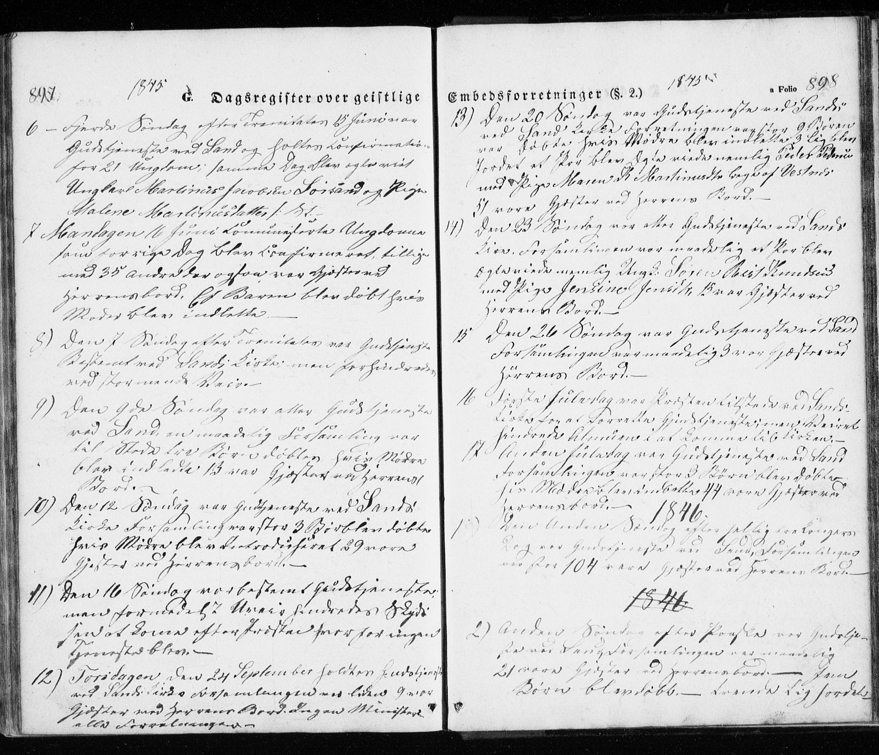 Trondenes sokneprestkontor, SATØ/S-1319/H/Ha/L0010kirke: Parish register (official) no. 10, 1840-1865, p. 897-898