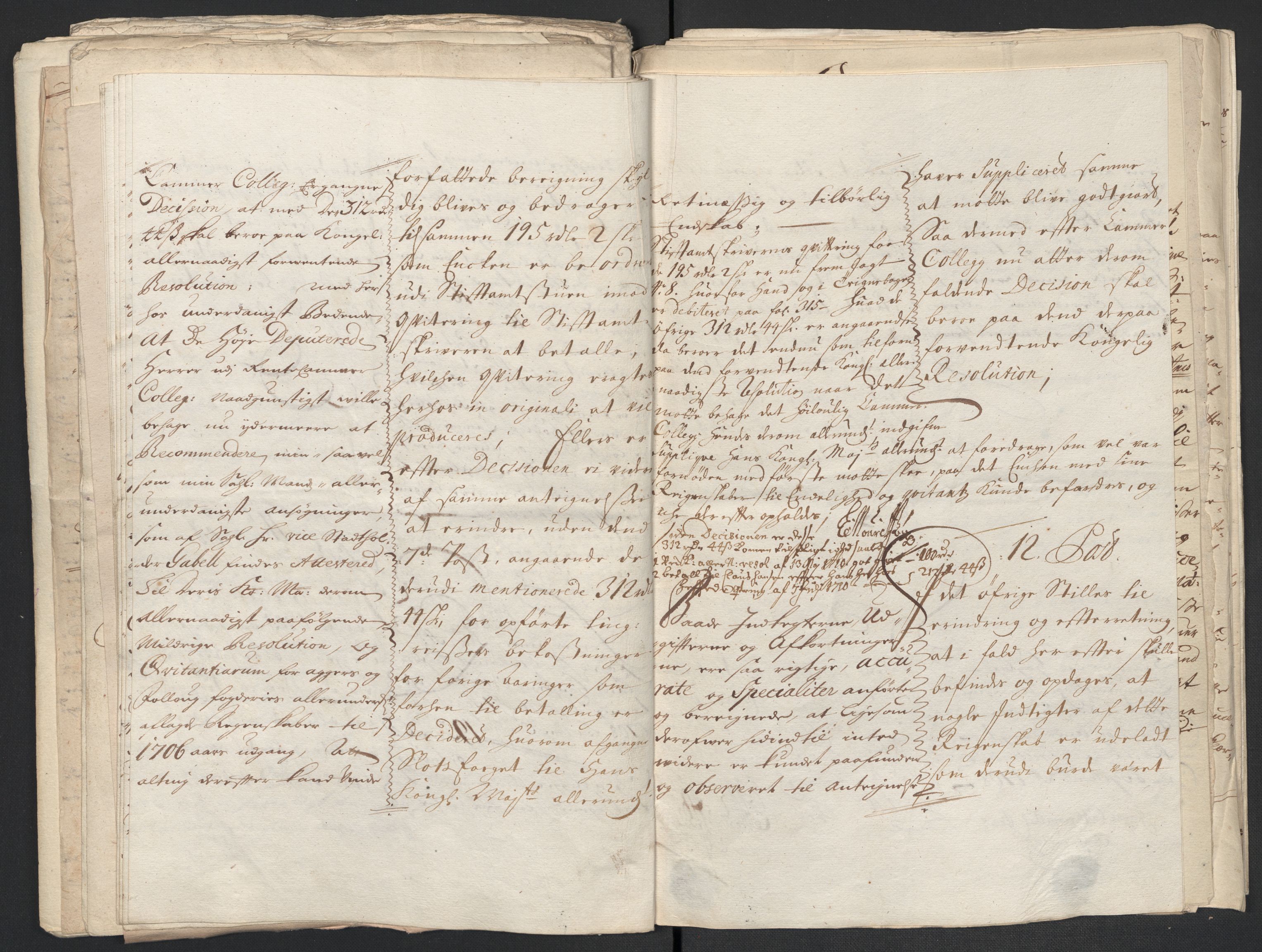 Rentekammeret inntil 1814, Reviderte regnskaper, Fogderegnskap, AV/RA-EA-4092/R10/L0446: Fogderegnskap Aker og Follo, 1705-1706, p. 348