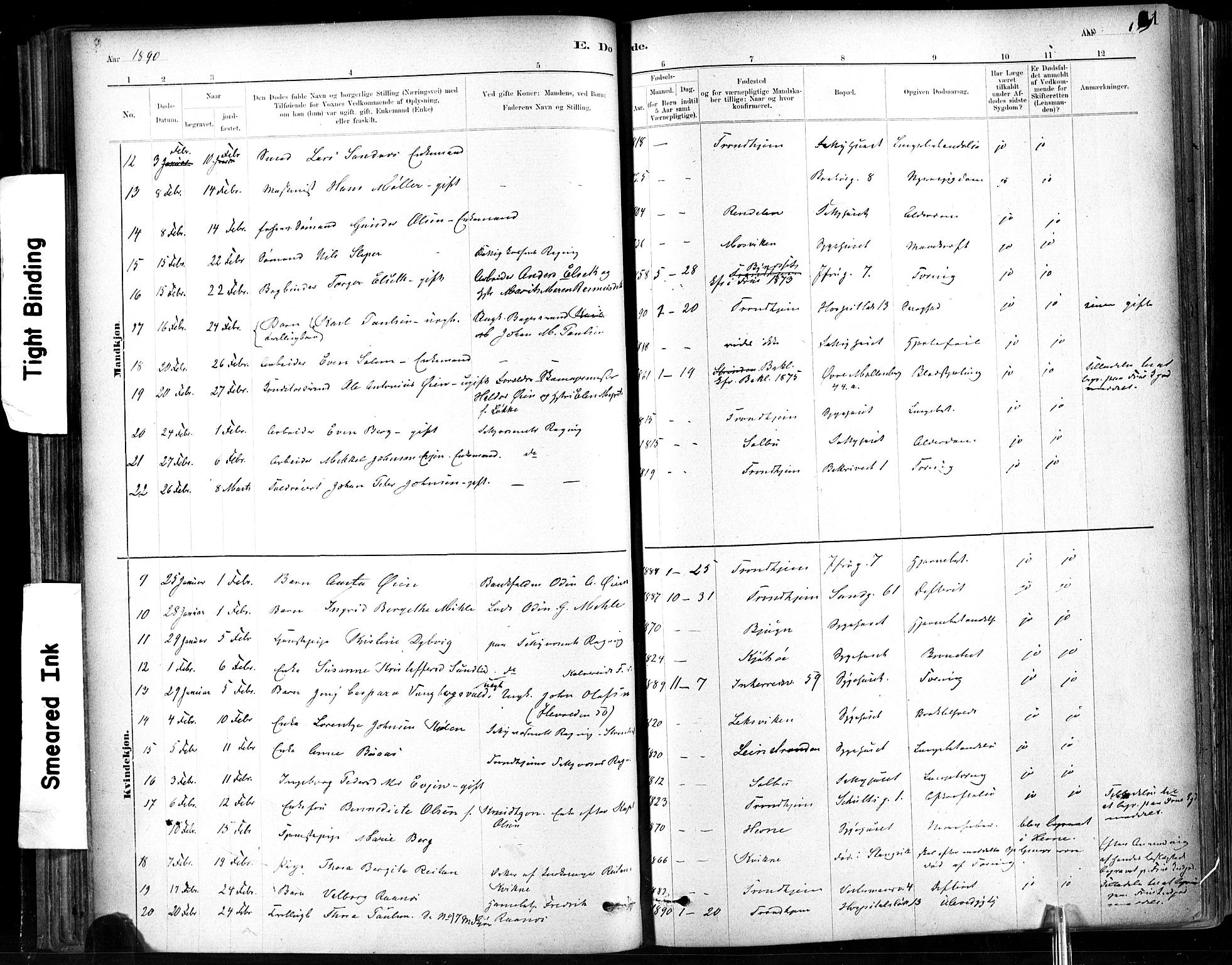 Ministerialprotokoller, klokkerbøker og fødselsregistre - Sør-Trøndelag, AV/SAT-A-1456/602/L0120: Parish register (official) no. 602A18, 1880-1913, p. 51