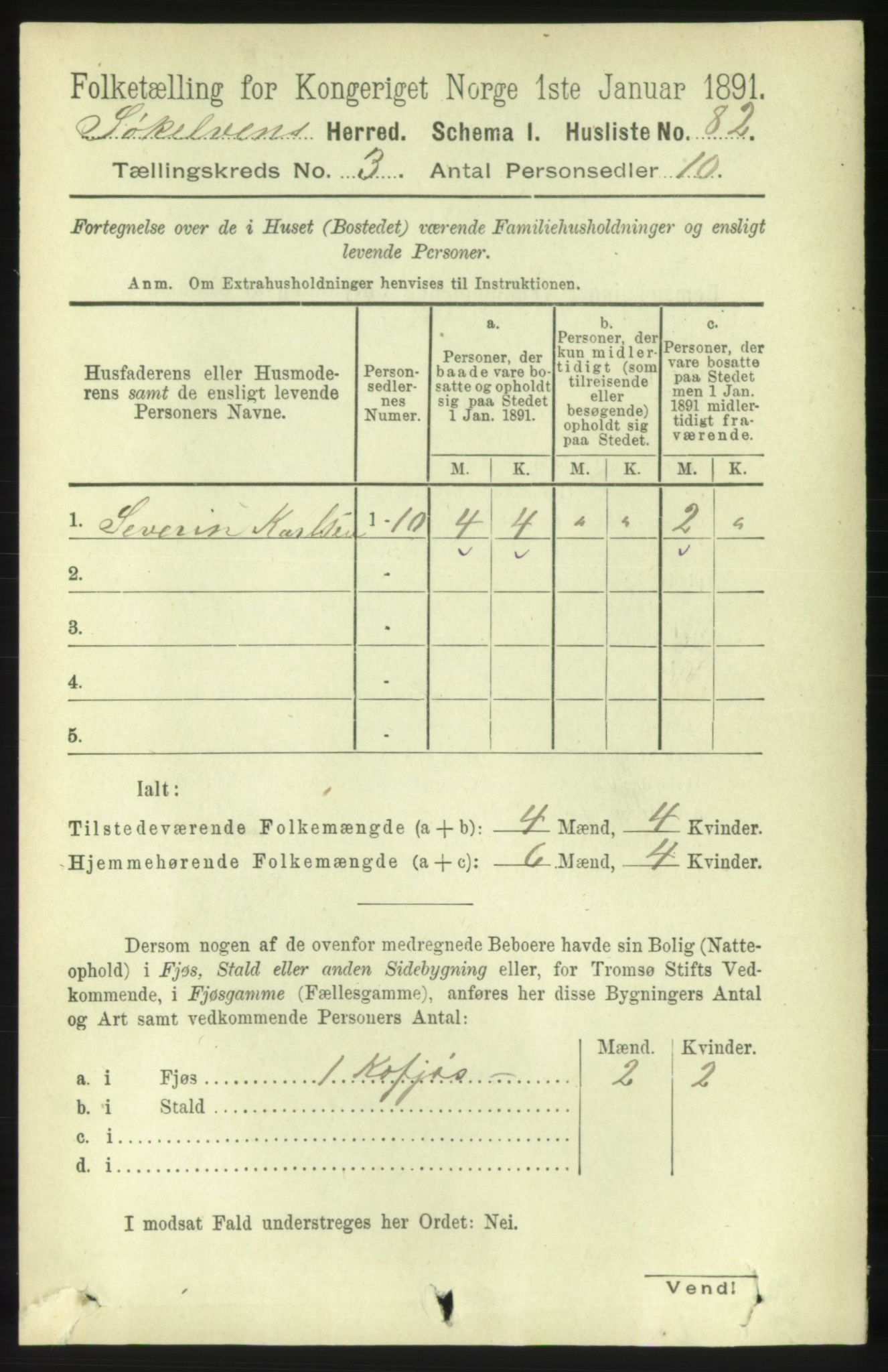 RA, 1891 census for 1528 Sykkylven, 1891, p. 1676