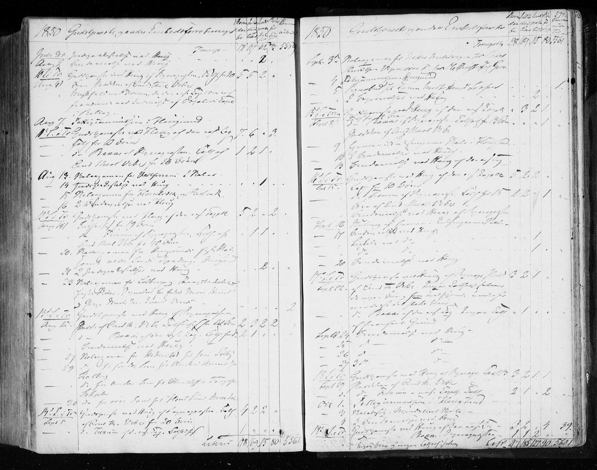 Eiker kirkebøker, AV/SAKO-A-4/F/Fa/L0014: Parish register (official) no. I 14, 1846-1854, p. 577