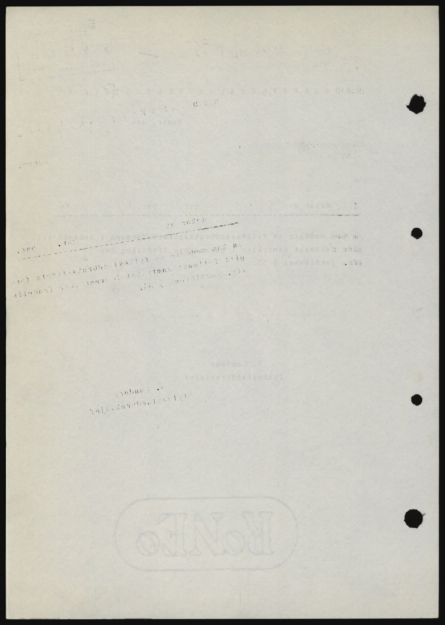 Nord-Hedmark sorenskriveri, SAH/TING-012/H/Hc/L0028: Mortgage book no. 28, 1968-1968, Diary no: : 3540/1968