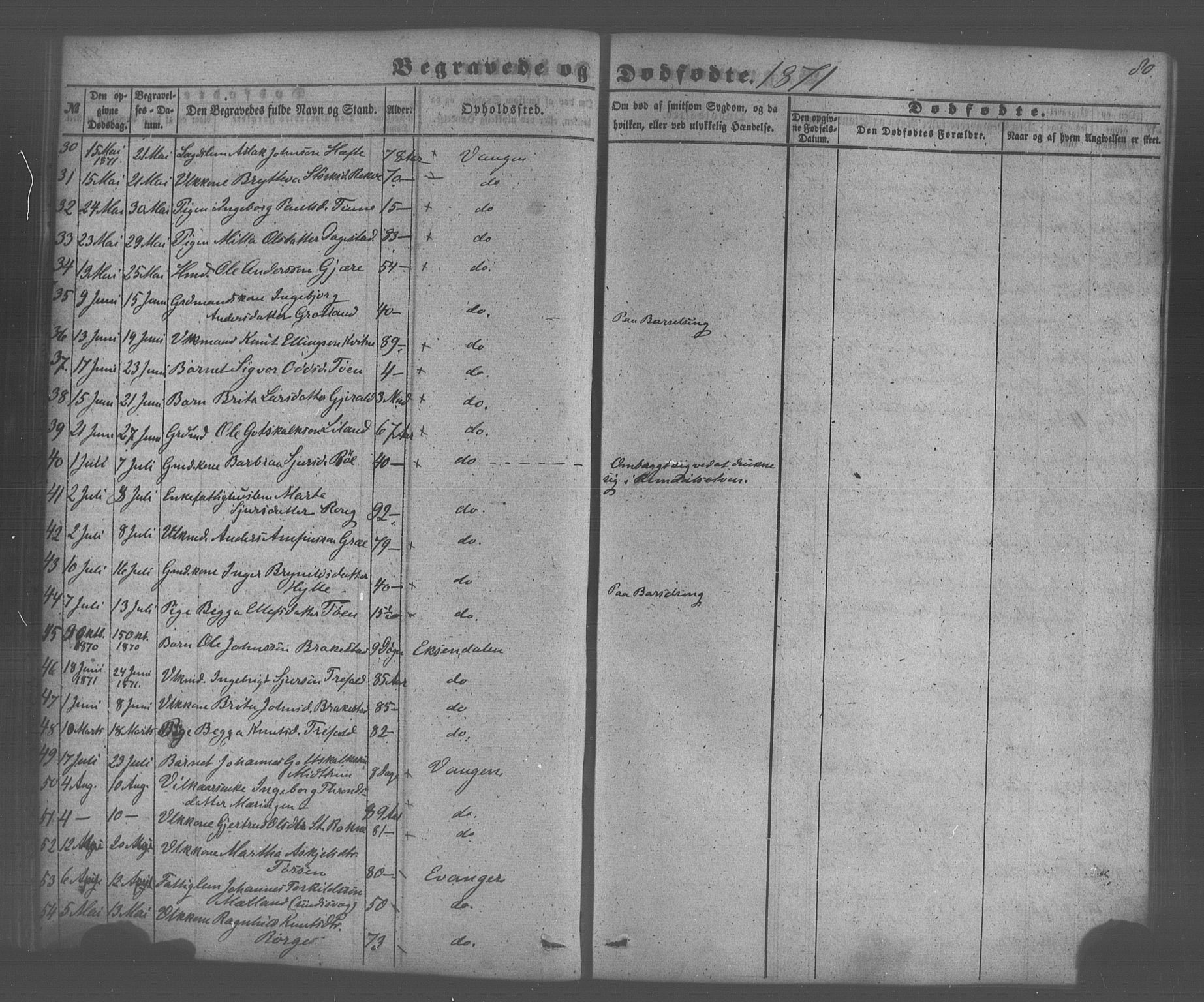 Voss sokneprestembete, SAB/A-79001/H/Haa: Parish register (official) no. A 20, 1855-1886, p. 80