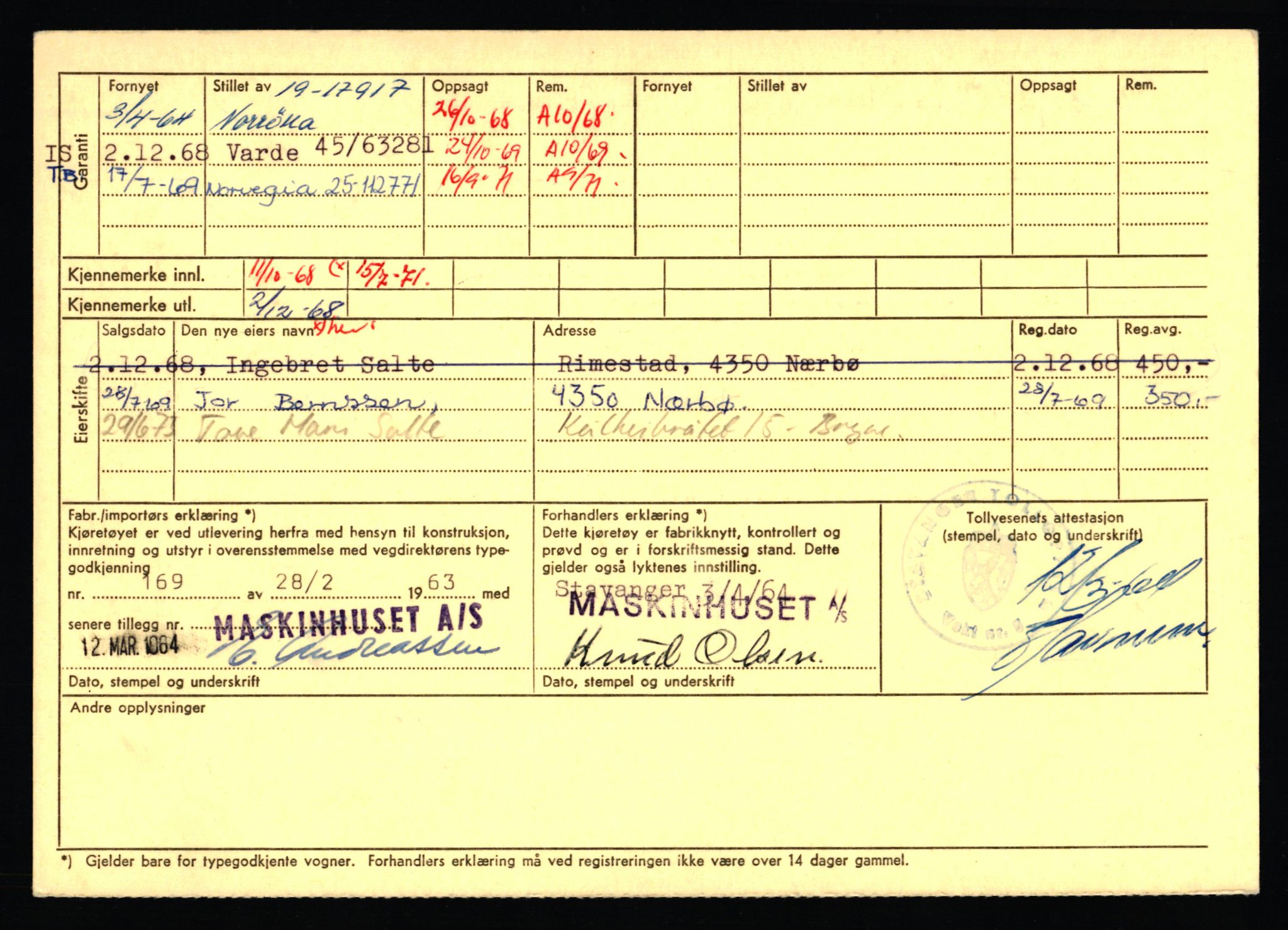 Stavanger trafikkstasjon, AV/SAST-A-101942/0/F/L0037: L-20500 - L-21499, 1930-1971, p. 2224