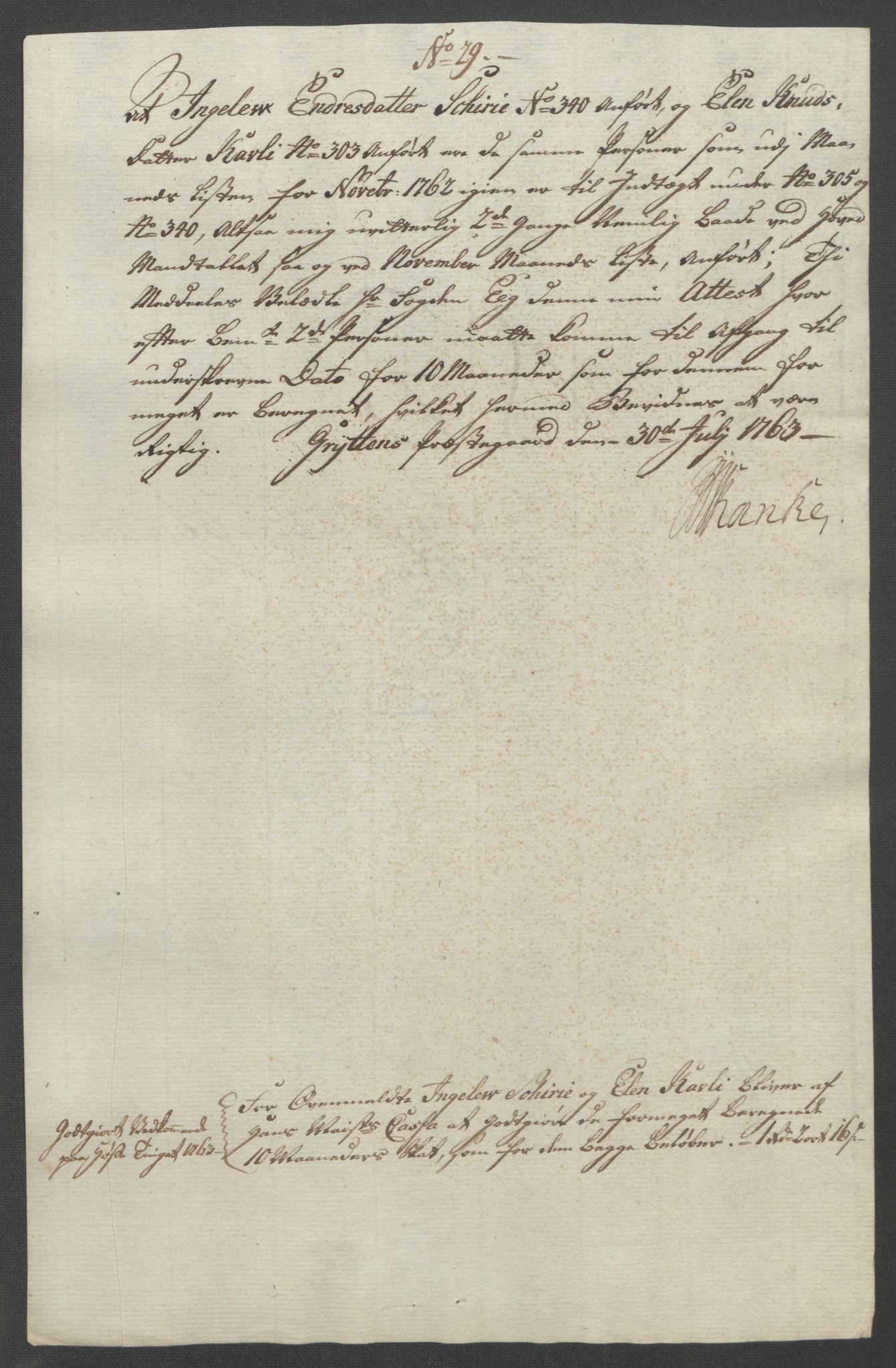 Rentekammeret inntil 1814, Reviderte regnskaper, Fogderegnskap, RA/EA-4092/R55/L3730: Ekstraskatten Romsdal, 1762-1763, p. 525