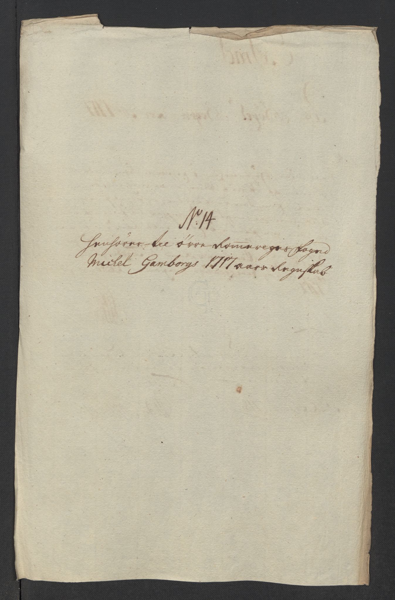 Rentekammeret inntil 1814, Reviderte regnskaper, Fogderegnskap, AV/RA-EA-4092/R12/L0726: Fogderegnskap Øvre Romerike, 1717, p. 263