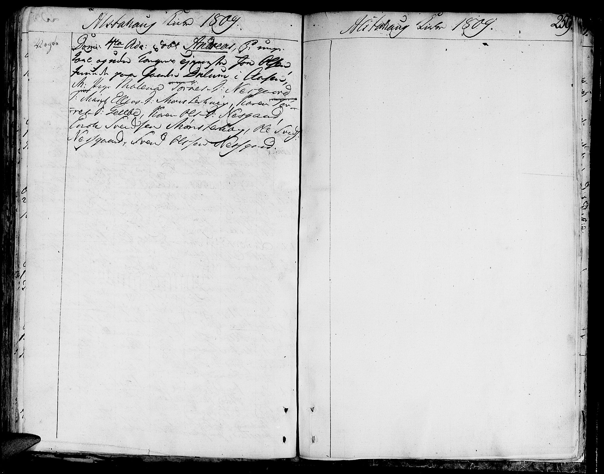 Ministerialprotokoller, klokkerbøker og fødselsregistre - Nord-Trøndelag, SAT/A-1458/717/L0142: Parish register (official) no. 717A02 /1, 1783-1809, p. 259