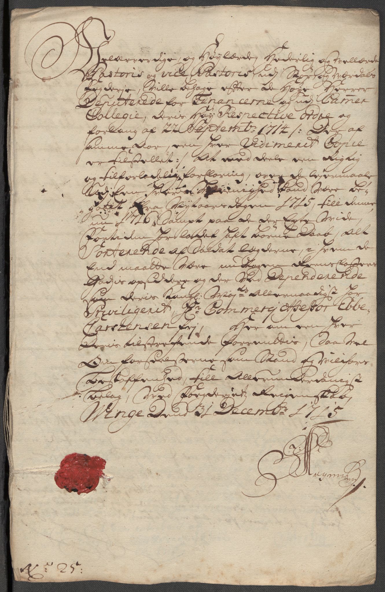 Rentekammeret inntil 1814, Reviderte regnskaper, Fogderegnskap, AV/RA-EA-4092/R62/L4205: Fogderegnskap Stjørdal og Verdal, 1715, p. 237