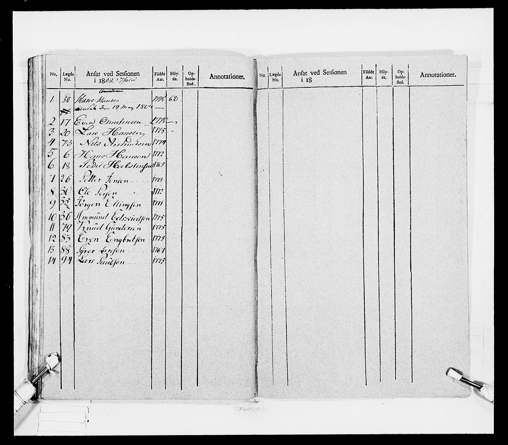 Generalitets- og kommissariatskollegiet, Det kongelige norske kommissariatskollegium, AV/RA-EA-5420/E/Eh/L0031b: Nordafjelske gevorbne infanteriregiment, 1802, p. 513