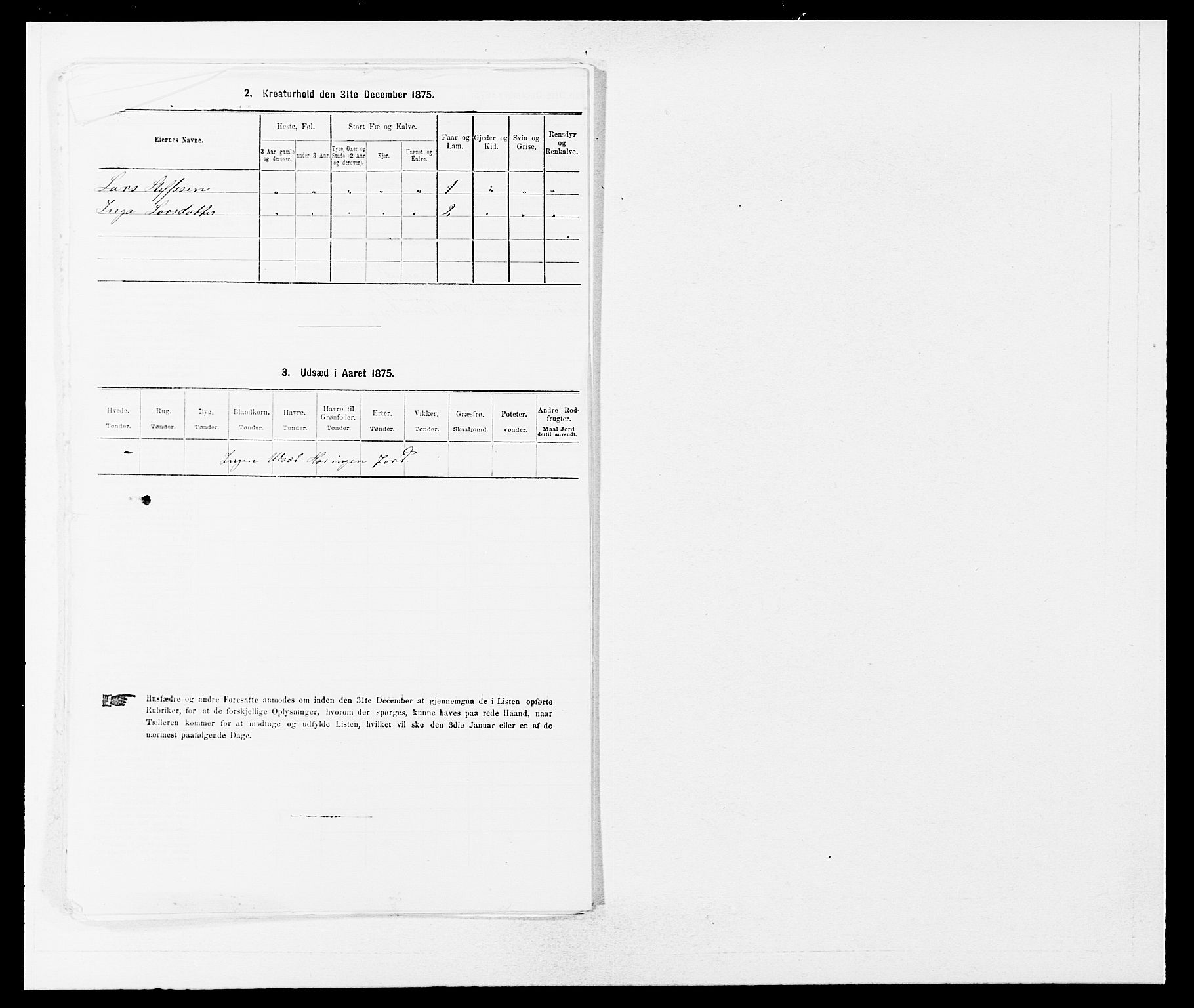 SAB, 1875 census for 1247P Askøy, 1875, p. 583