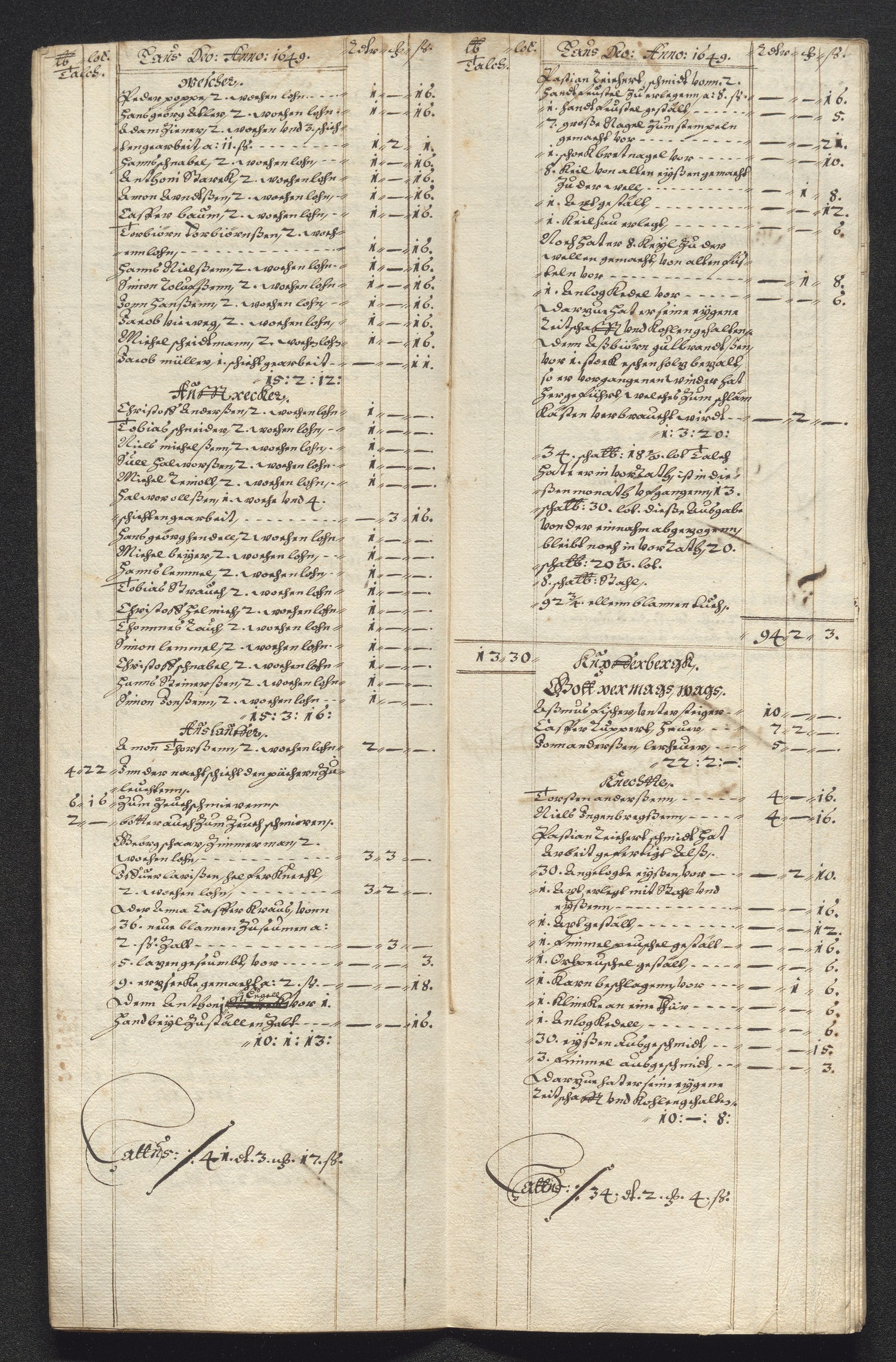 Kongsberg Sølvverk 1623-1816, AV/SAKO-EA-3135/001/D/Dc/Dcd/L0023: Utgiftsregnskap for gruver m.m., 1649, p. 470