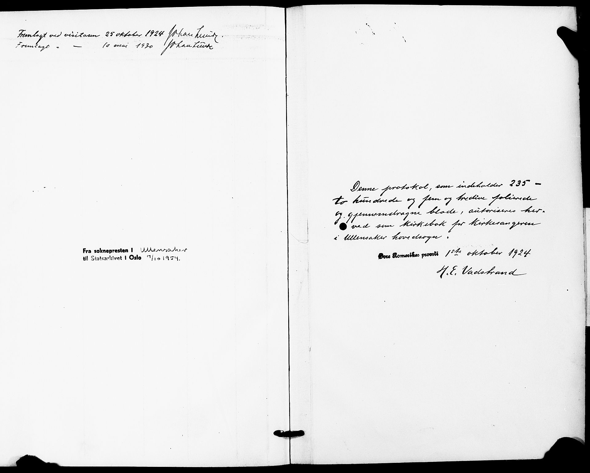 Ullensaker prestekontor Kirkebøker, AV/SAO-A-10236a/G/Ga/L0003: Parish register (copy) no. I 3, 1914-1929