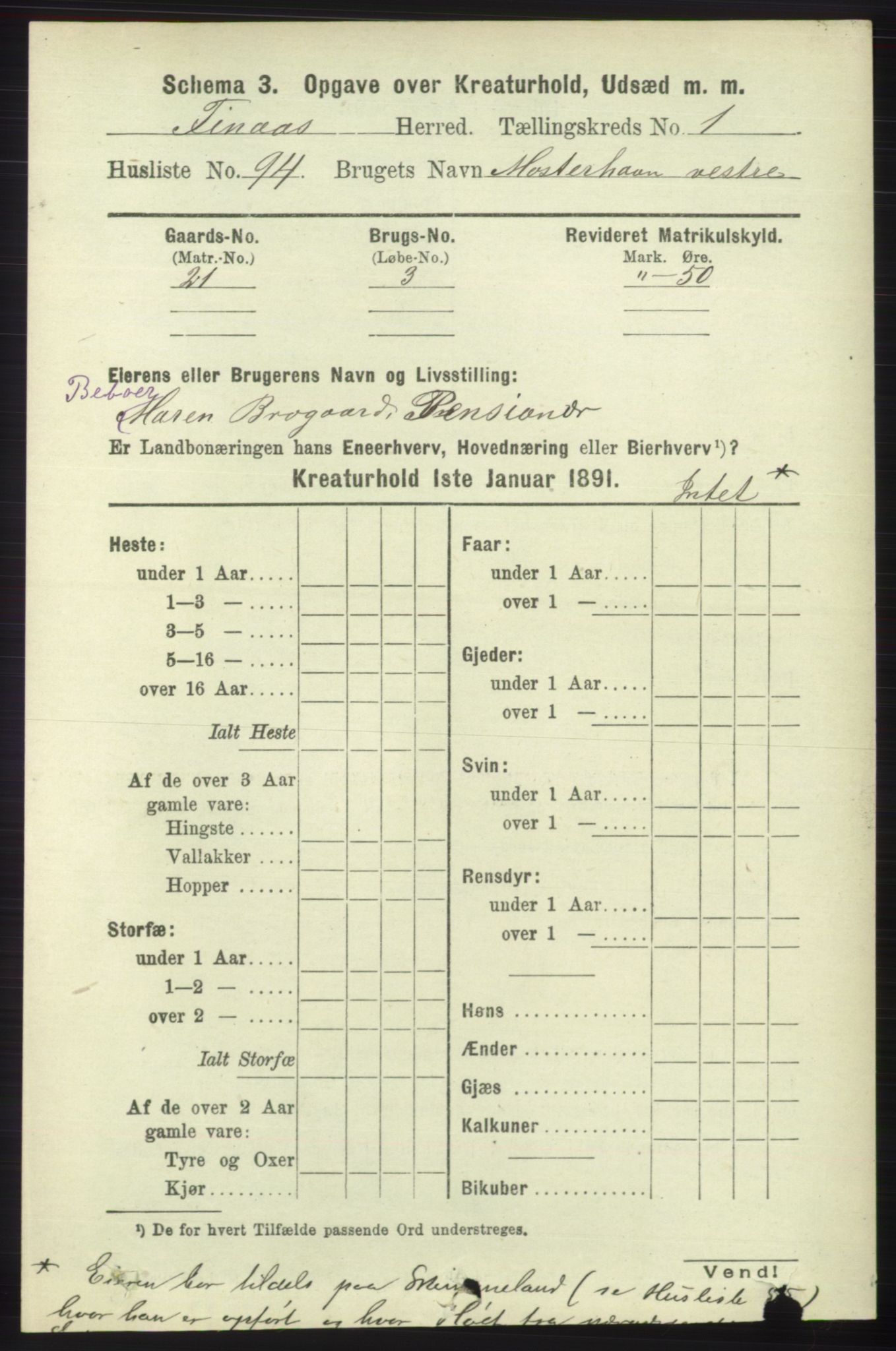 RA, 1891 census for 1218 Finnås, 1891, p. 6169