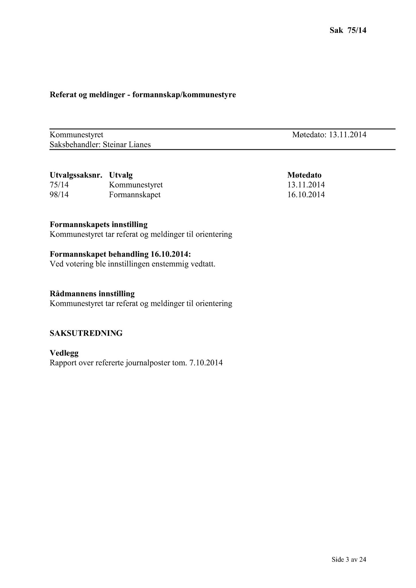 Klæbu Kommune, TRKO/KK/01-KS/L007: Kommunestyret - Møtedokumenter, 2014, p. 1998