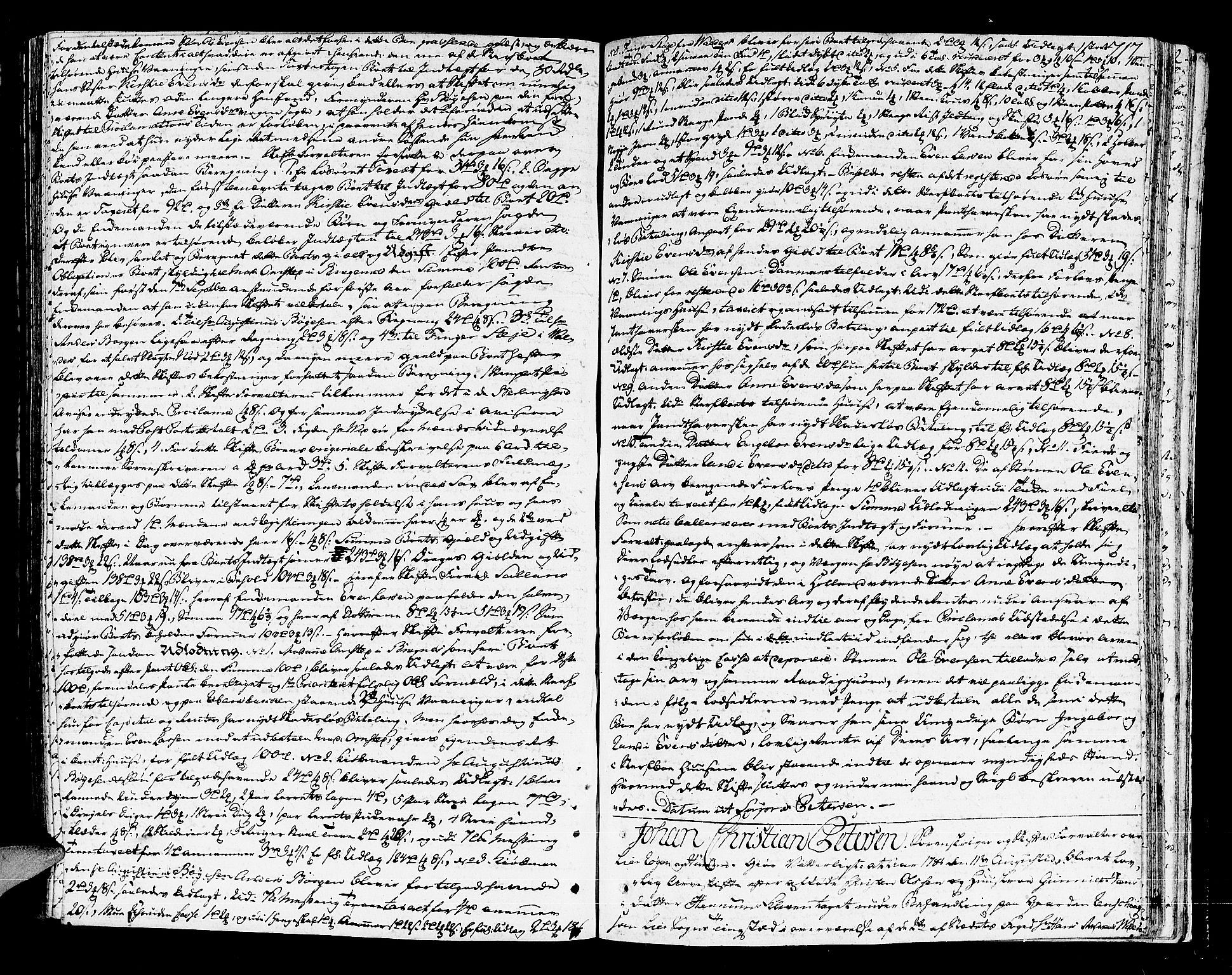 Lier, Røyken og Hurum sorenskriveri, AV/SAKO-A-89/H/Hc/L0006: Skifteprotokoll, 1773-1789, p. 716b-717a