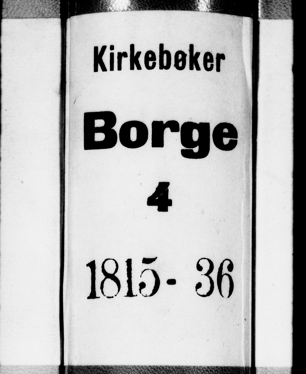 Borge prestekontor Kirkebøker, AV/SAO-A-10903/F/Fa/L0003: Parish register (official) no. I 3, 1815-1836