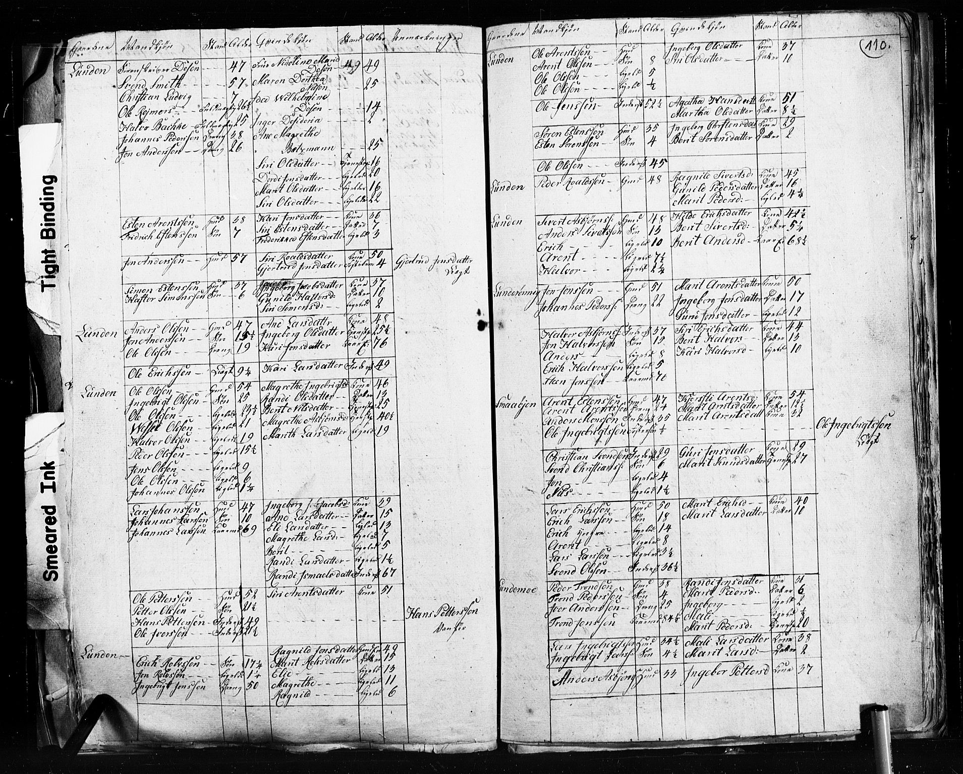 , 1825 Census for Støren parish, 1825, p. 110