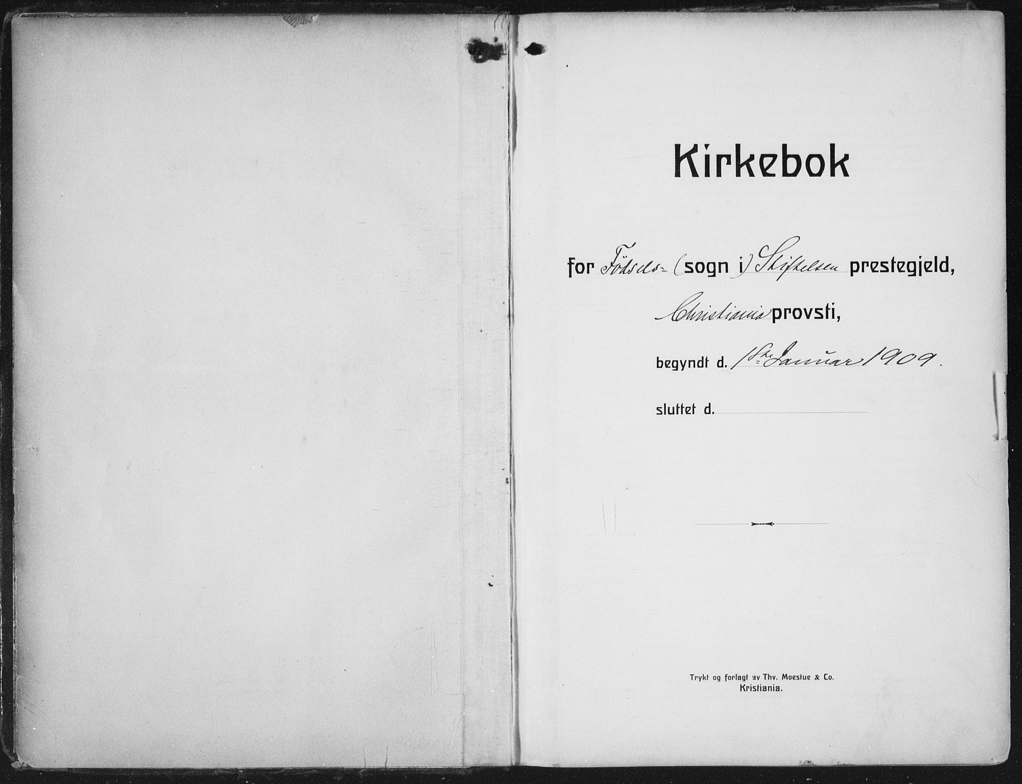 Rikshospitalet prestekontor Kirkebøker, SAO/A-10309b/F/L0014: Parish register (official) no. 14, 1909-1912