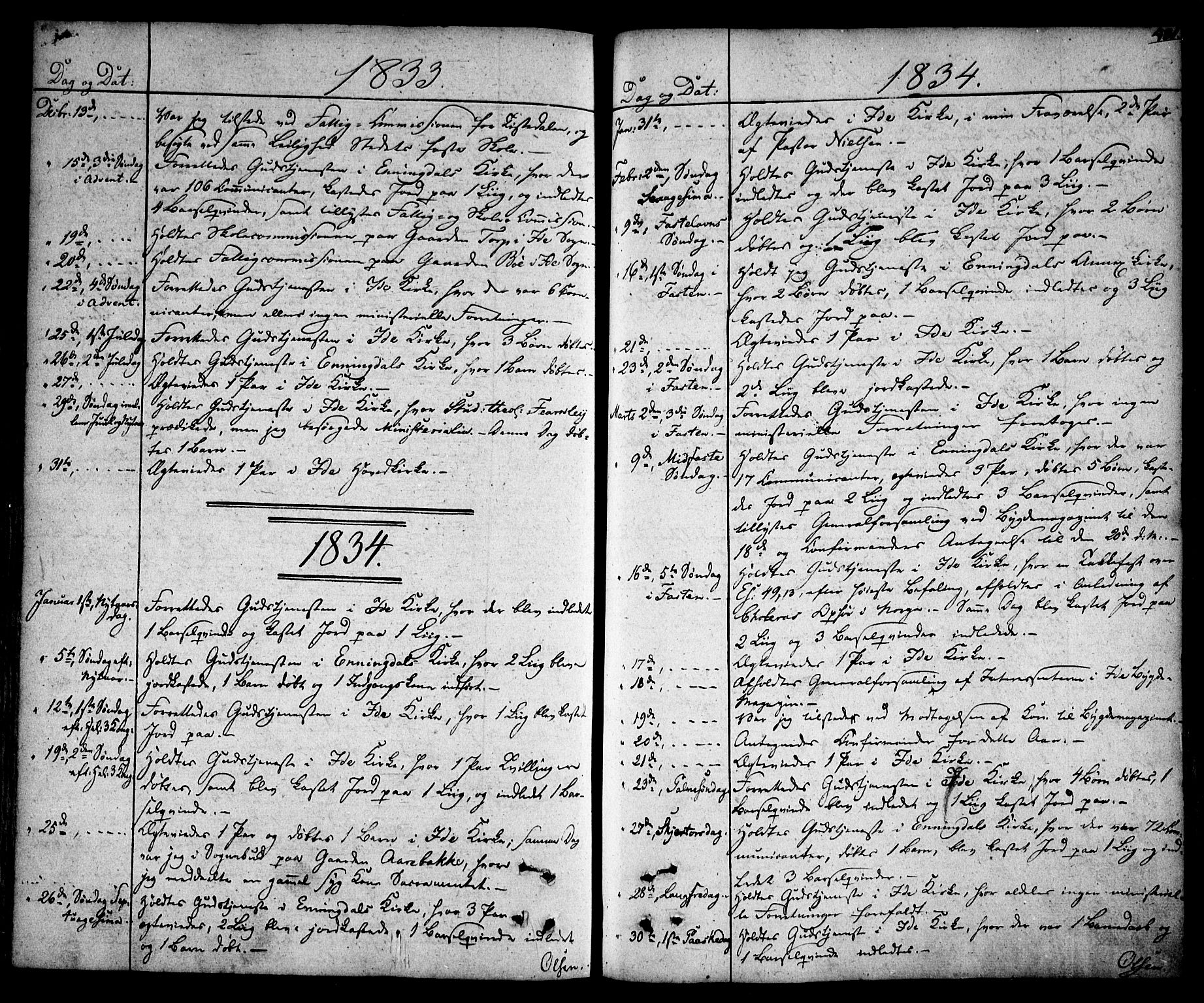 Idd prestekontor Kirkebøker, AV/SAO-A-10911/F/Fc/L0003: Parish register (official) no. III 3, 1832-1847, p. 401