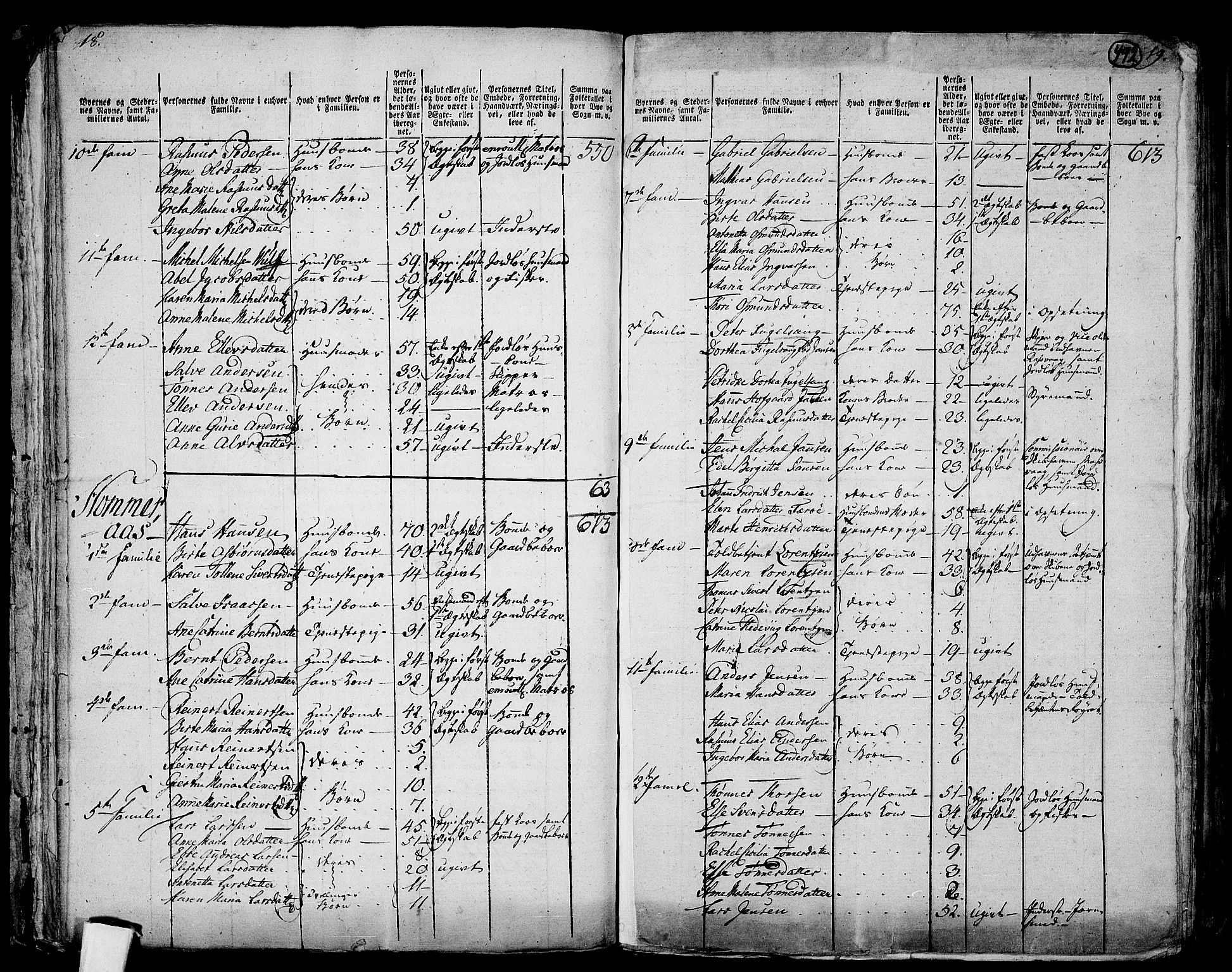 RA, 1801 census for 1111P Sokndal, 1801, p. 491b-492a