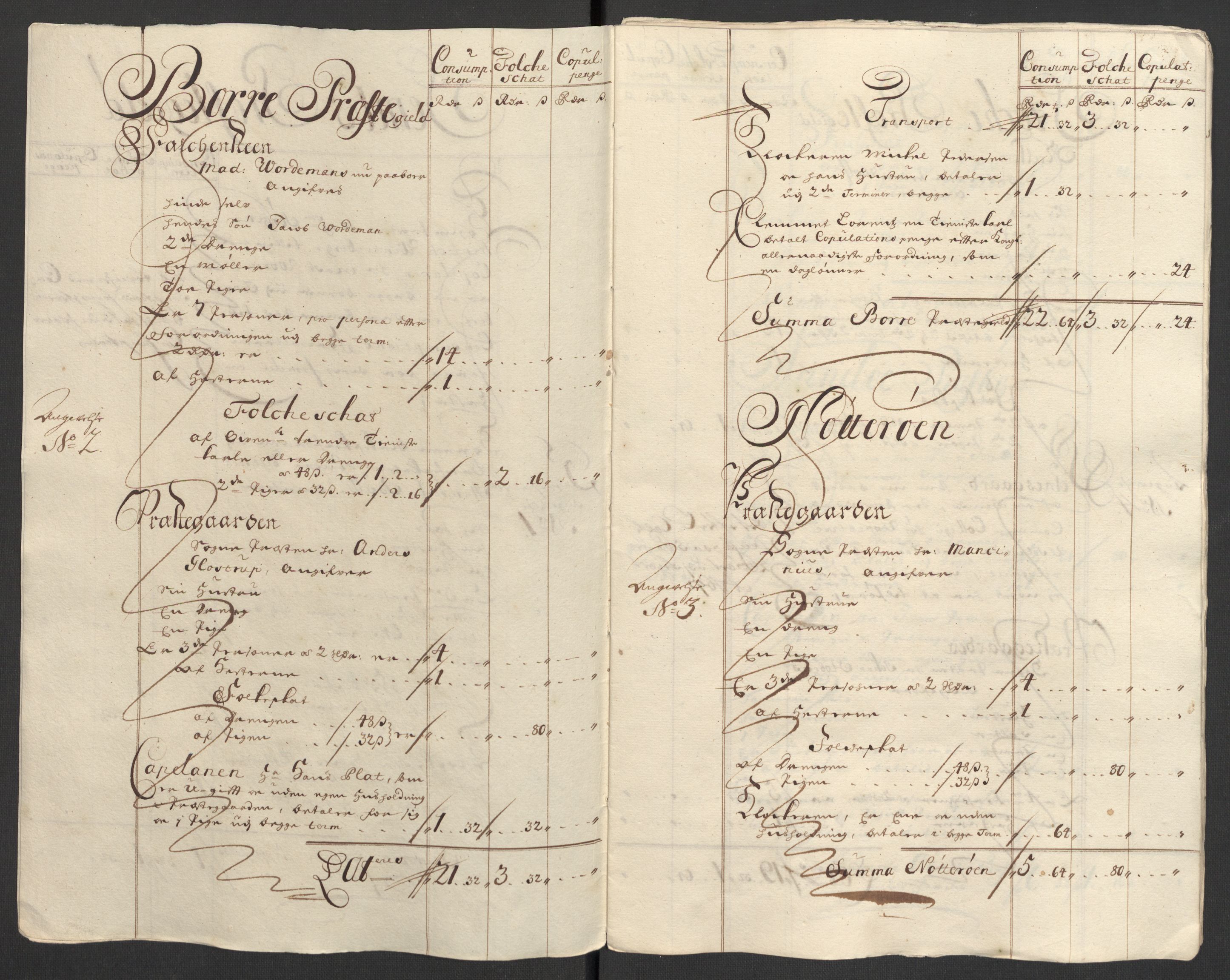 Rentekammeret inntil 1814, Reviderte regnskaper, Fogderegnskap, AV/RA-EA-4092/R32/L1869: Fogderegnskap Jarlsberg grevskap, 1700-1701, p. 320