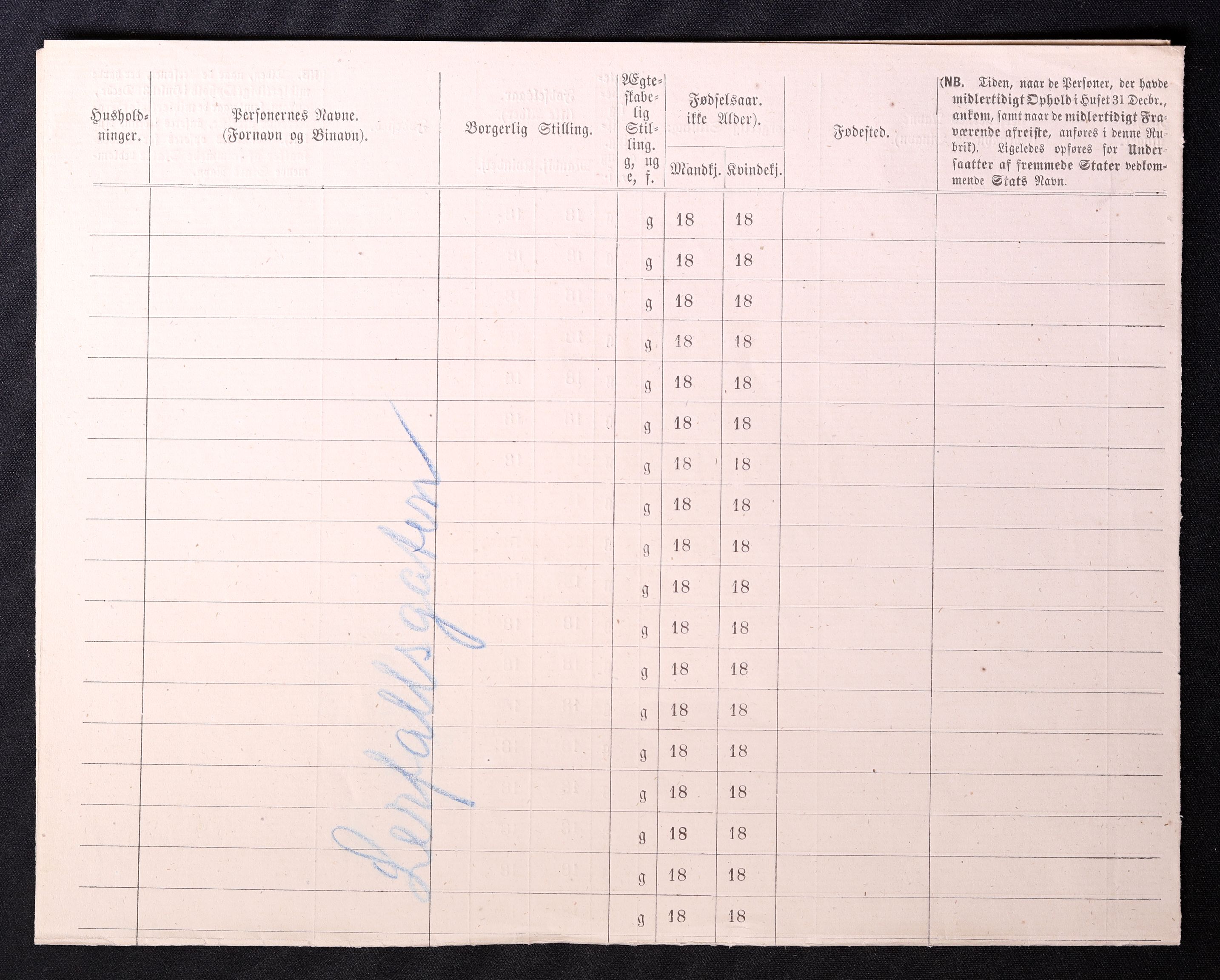 RA, 1870 census for 0301 Kristiania, 1870, p. 1931